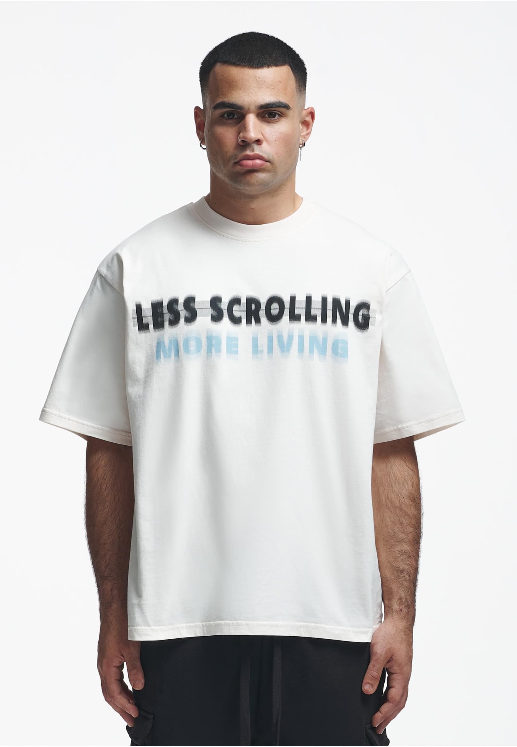 Thumbnail - 2Y Studios T-Shirt "2Y Studios Herren 2Y Less Scrolling Oversize Tee", (1 tlg.)