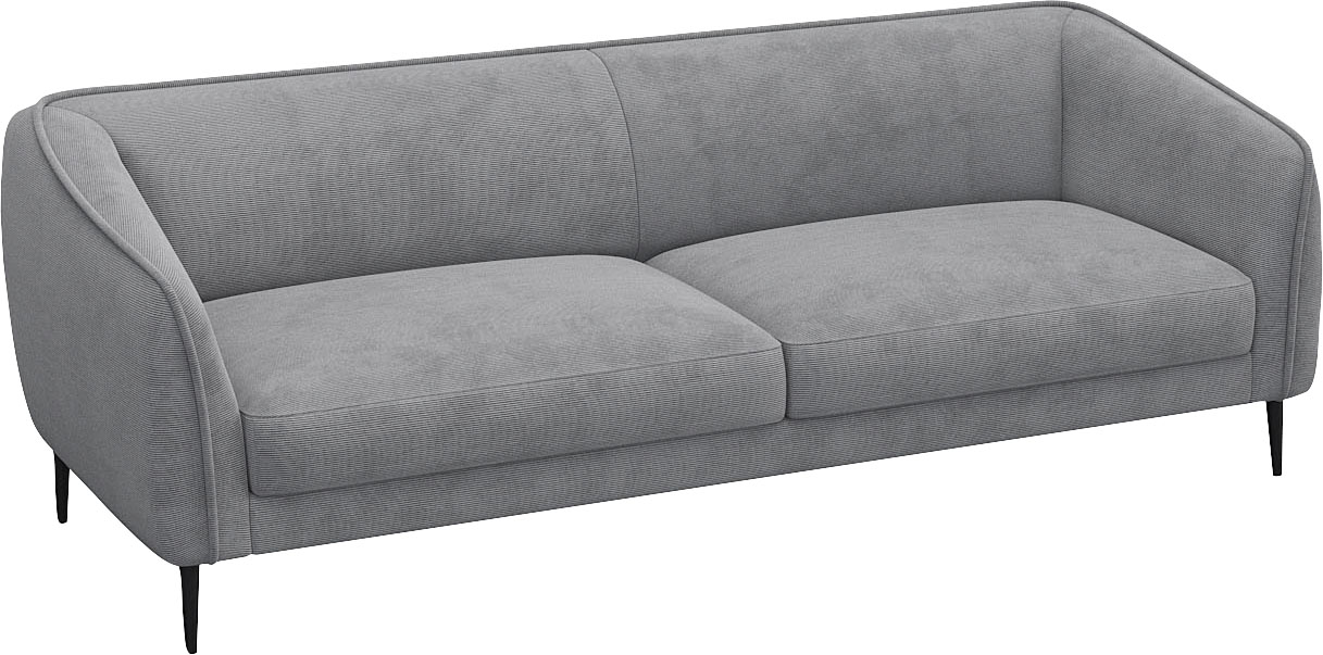 Thumbnail - FLEXLUX 3-Sitzer "Belle Designsofa, Couch, bequem durch Kaltschaum im Sitz", Skandinavisches Design, In hochwertiger Ver...