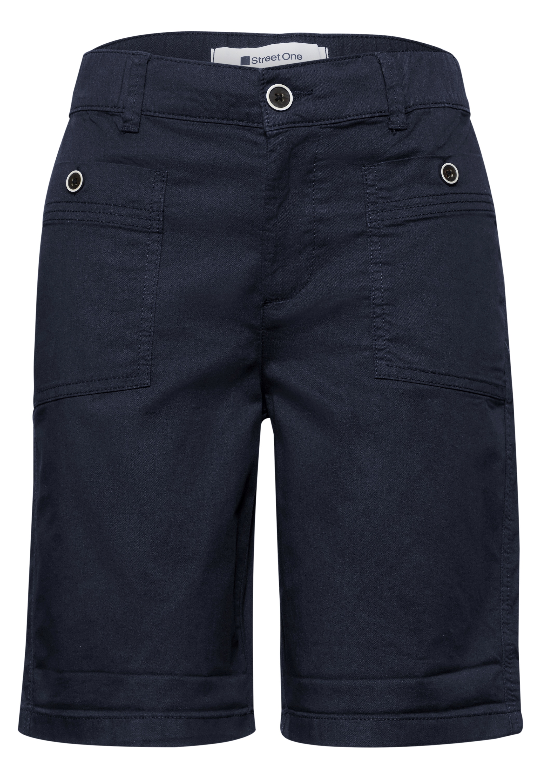 STREET ONE Shorts  mit Elastikbund