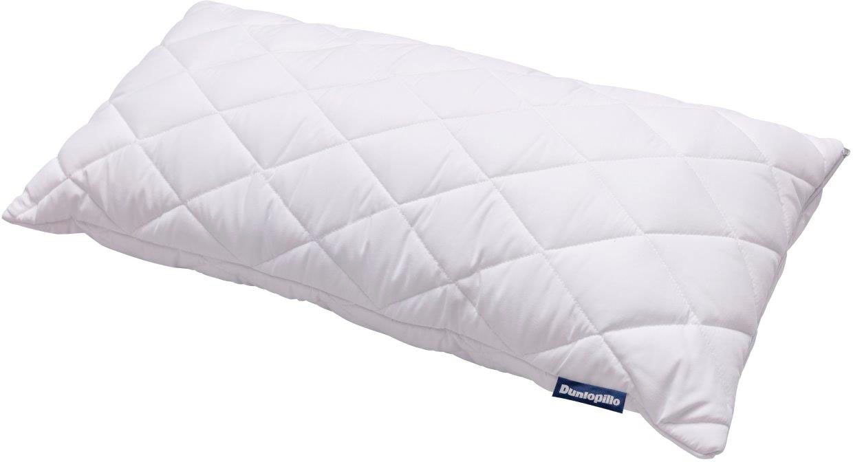 Dunlopillo 1100000002199 "Home, "NEUHEIT" Kissen Allergikerfreundlich, weich & atmungsaktiv" Füllung: Polyester Bezug: Polyester 1 Stk. tlg. Kopfkissen 40x80 cm, 80x80cm, ergonomisch, strapazierfähig, hochwertig