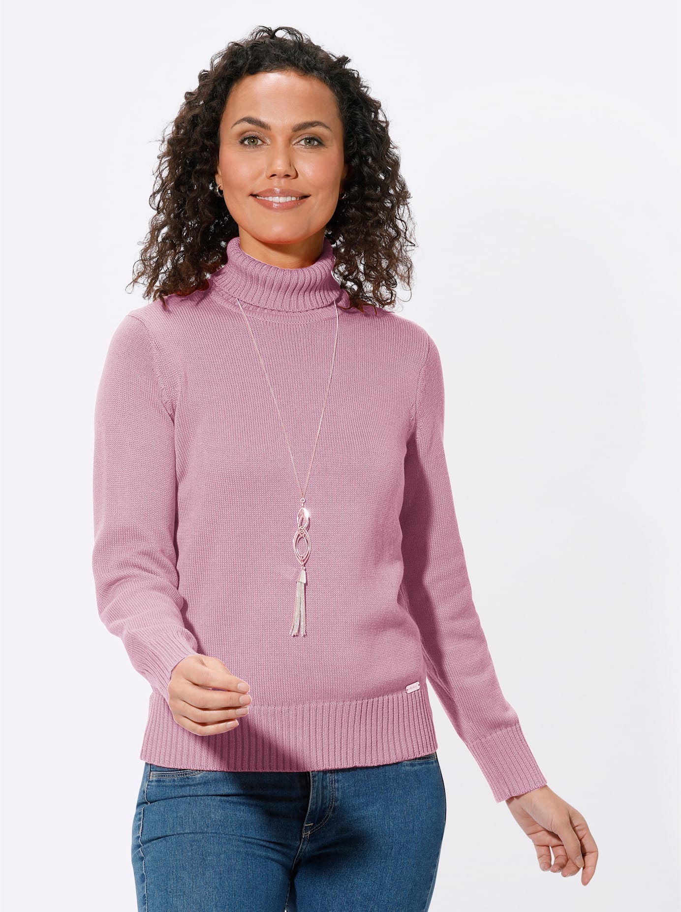 Casual Looks Stehkragenpullover "Pullover" günstig online kaufen