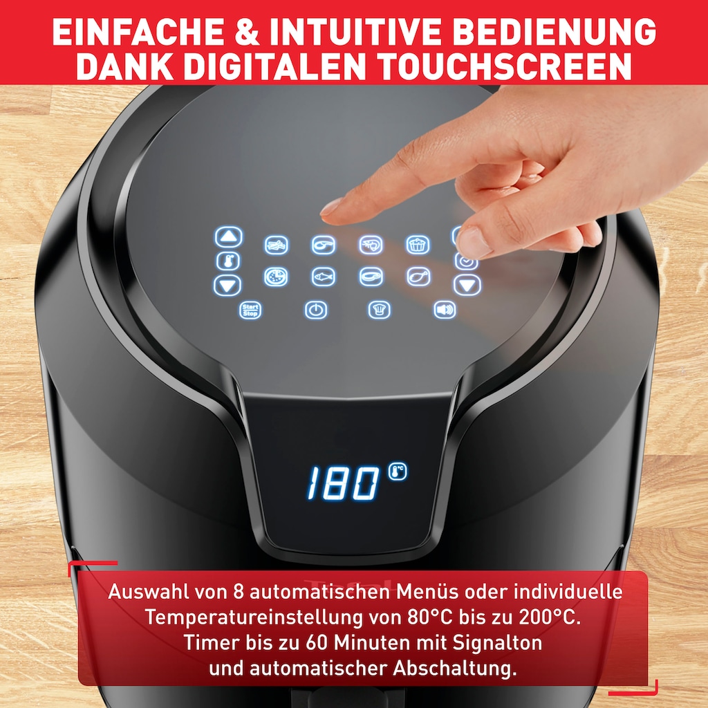 Tefal Heißluftfritteuse »EY4018 Easy Fry Precision XL«, 1500 W