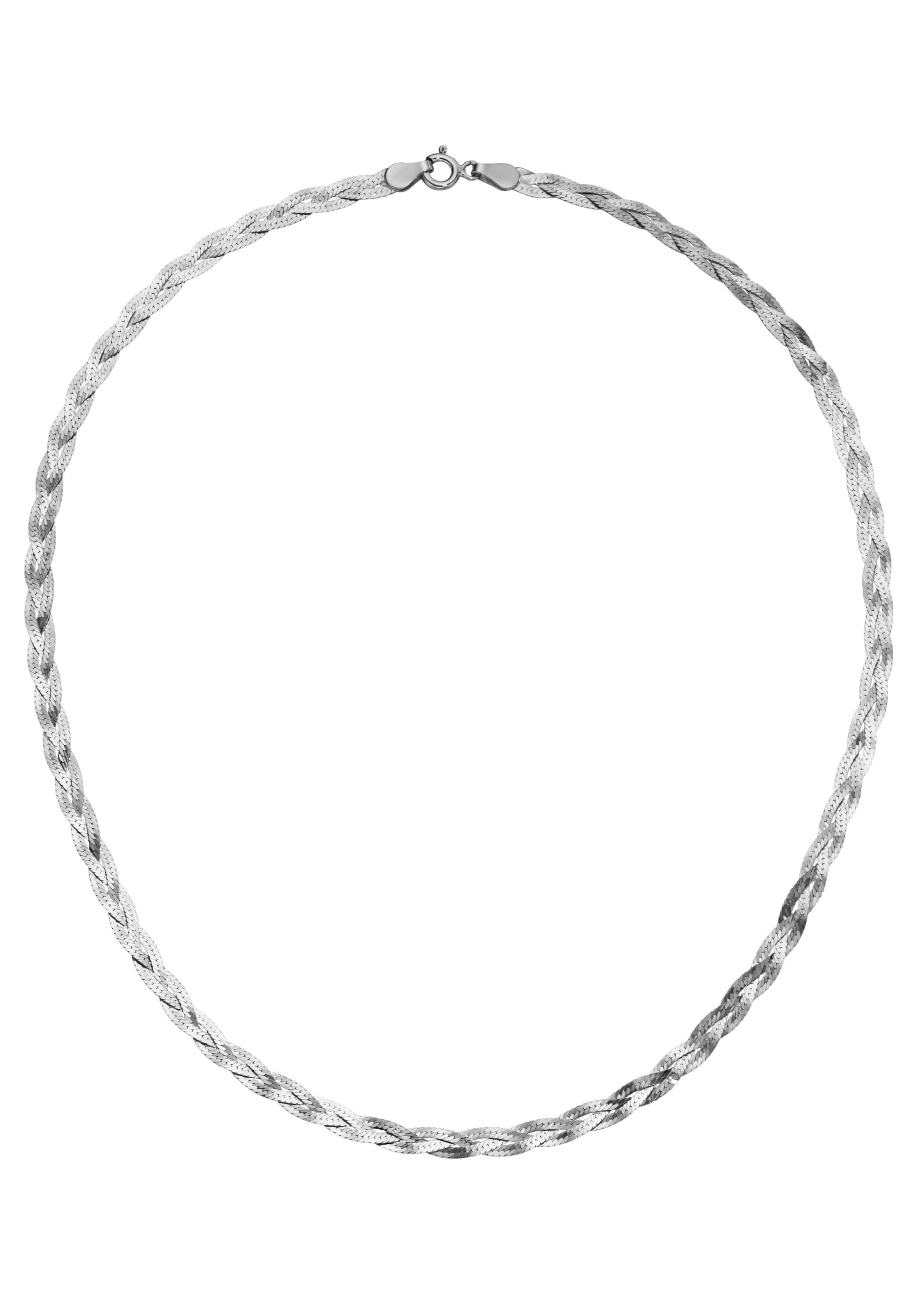 Kette ohne Anhänger »Schmuck Geschenk Silber 925 Halsschmuck Halskette Heringbonekette«