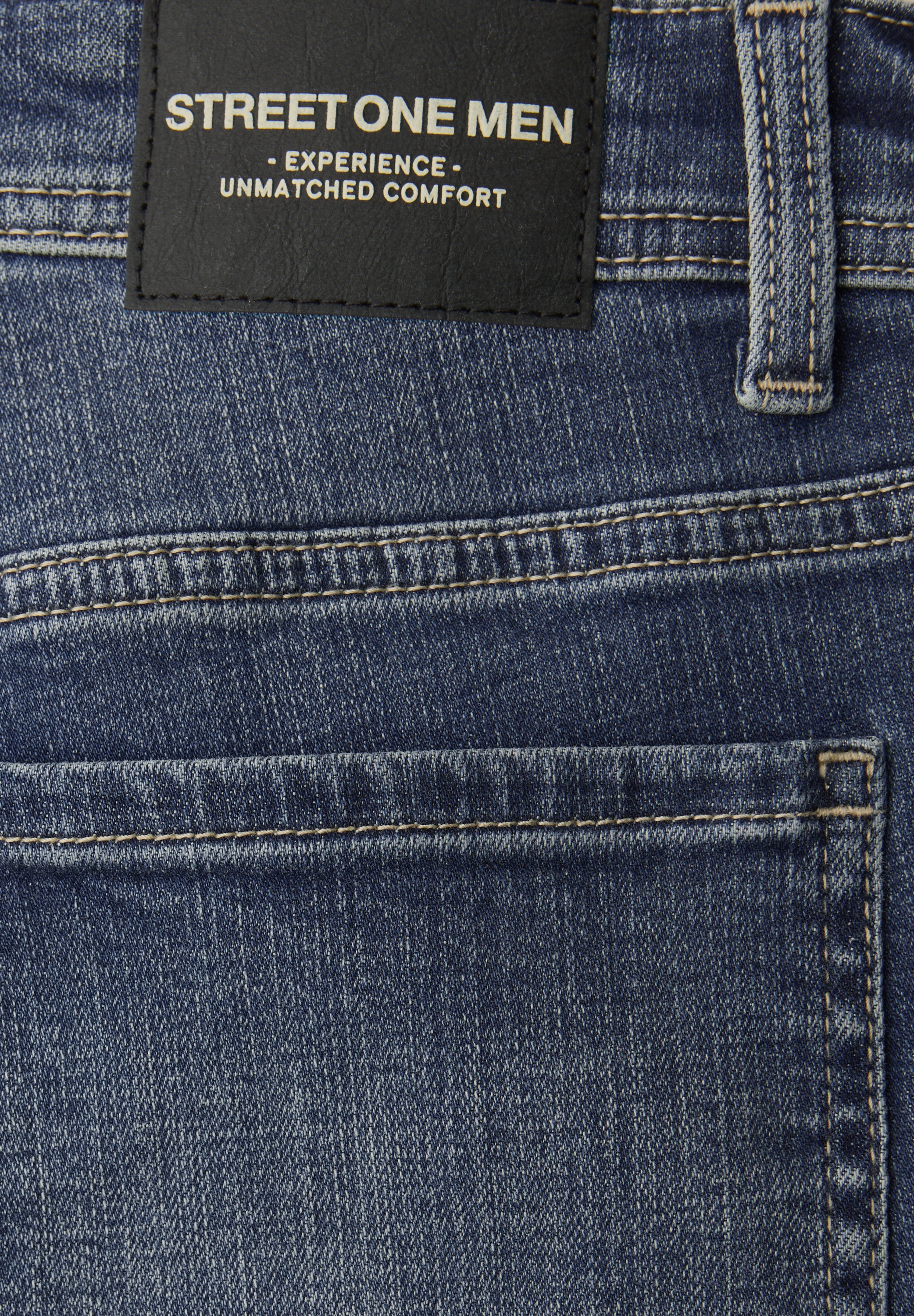 STREET ONE MEN Regular-fit-Jeans 5-Pocket-Style