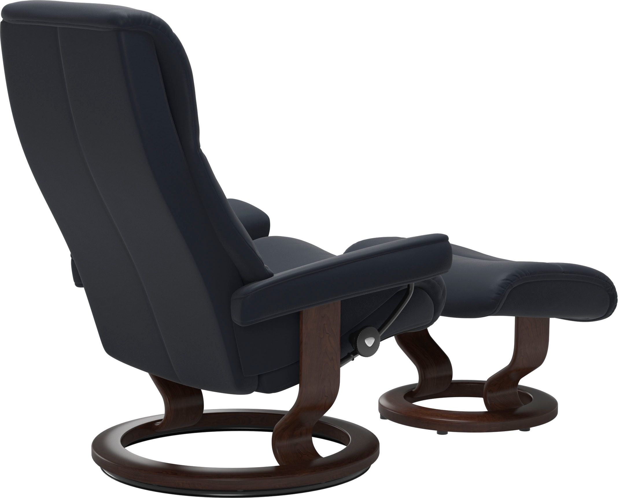Stressless View Footstool shadow blue Paloma 9