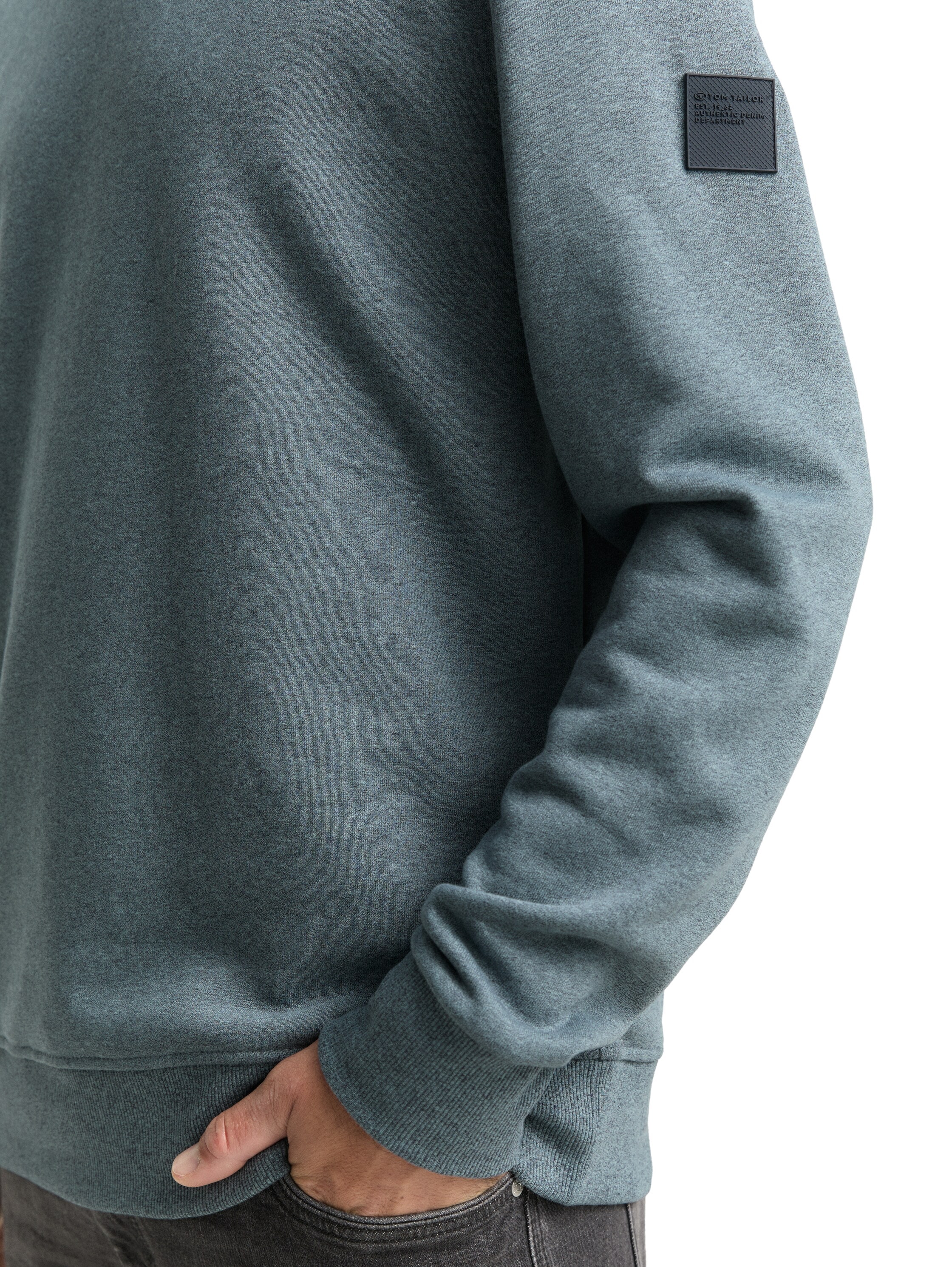 TOM TAILOR Sweatshirt , mit Logo Stickerei am Arm
