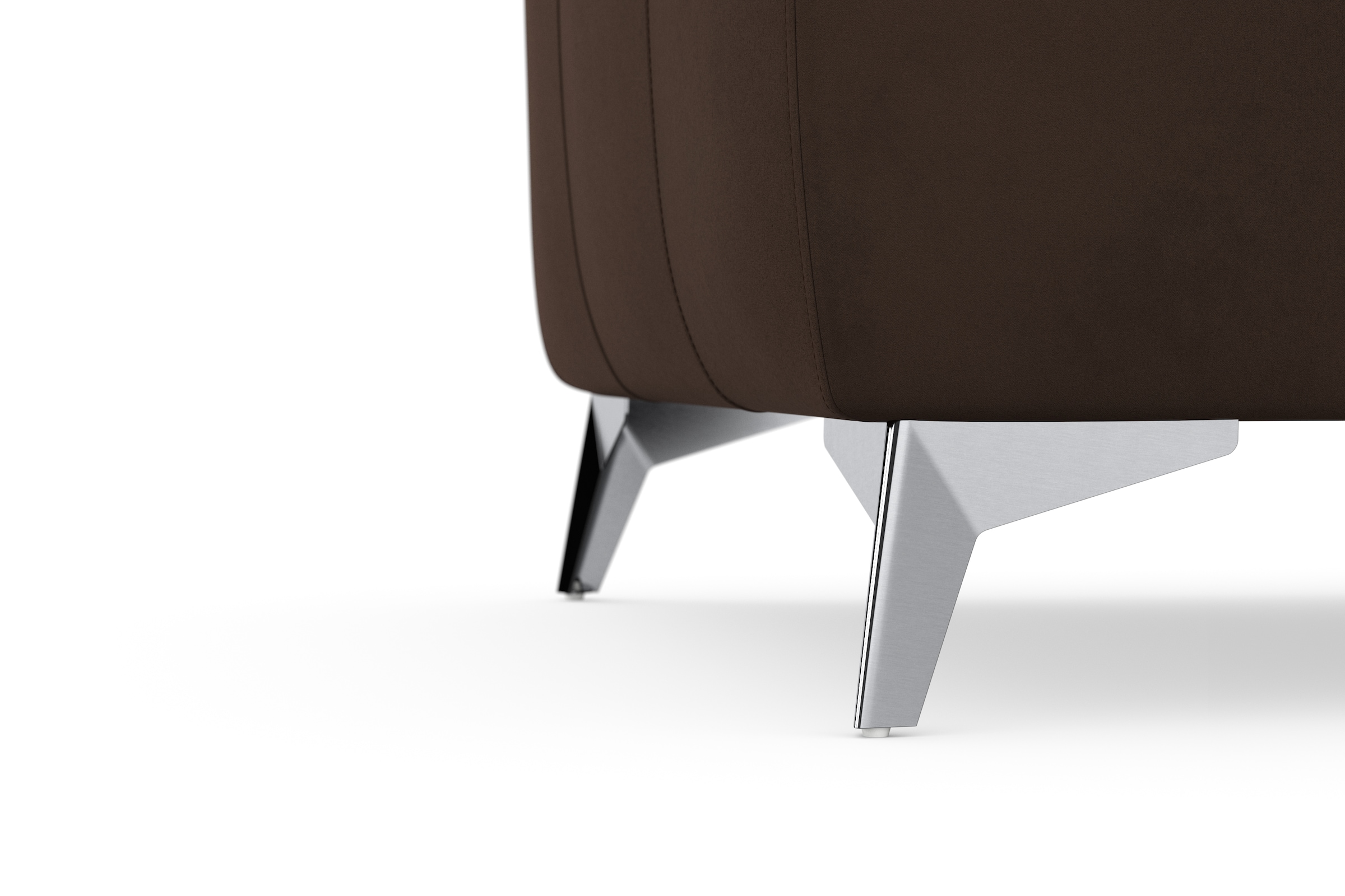 sit&more Ecksofa »Sinatra L-Form« optional mit Kopfteilverstellung und Armteilfunktion