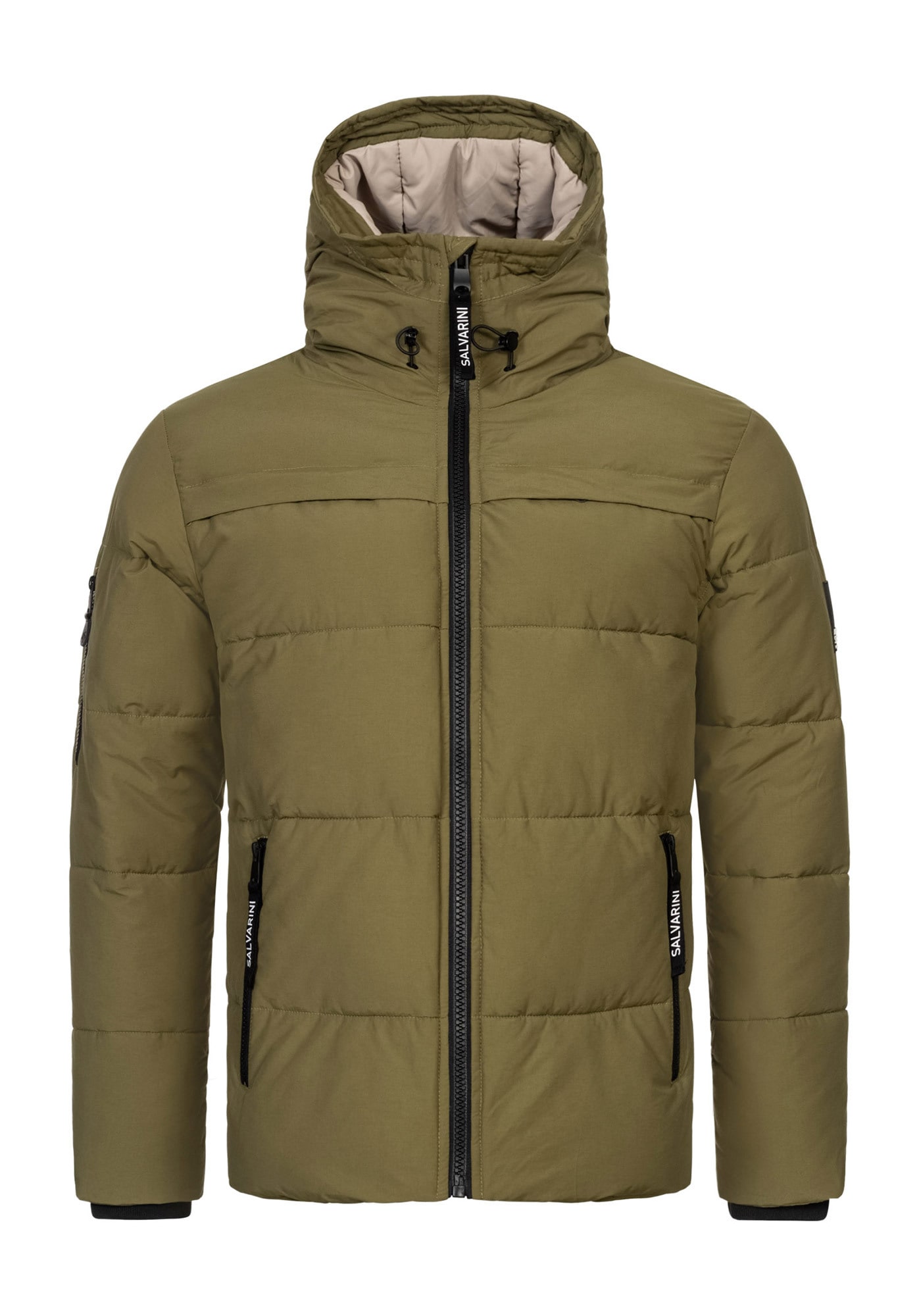 Alessandro Salvarini Winterjacke »ASDiego« mit extra hohem Kragen und vielen Taschen