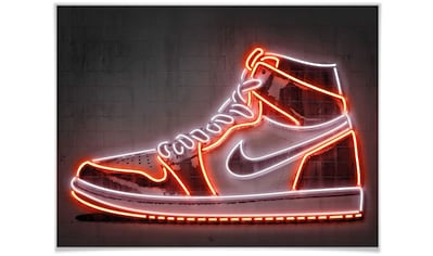Wall-Art Poster »Mielu Nike Schuh Neon Sneaker«, Schuh, (1 St.), Poster, Wandbild,... kaufen