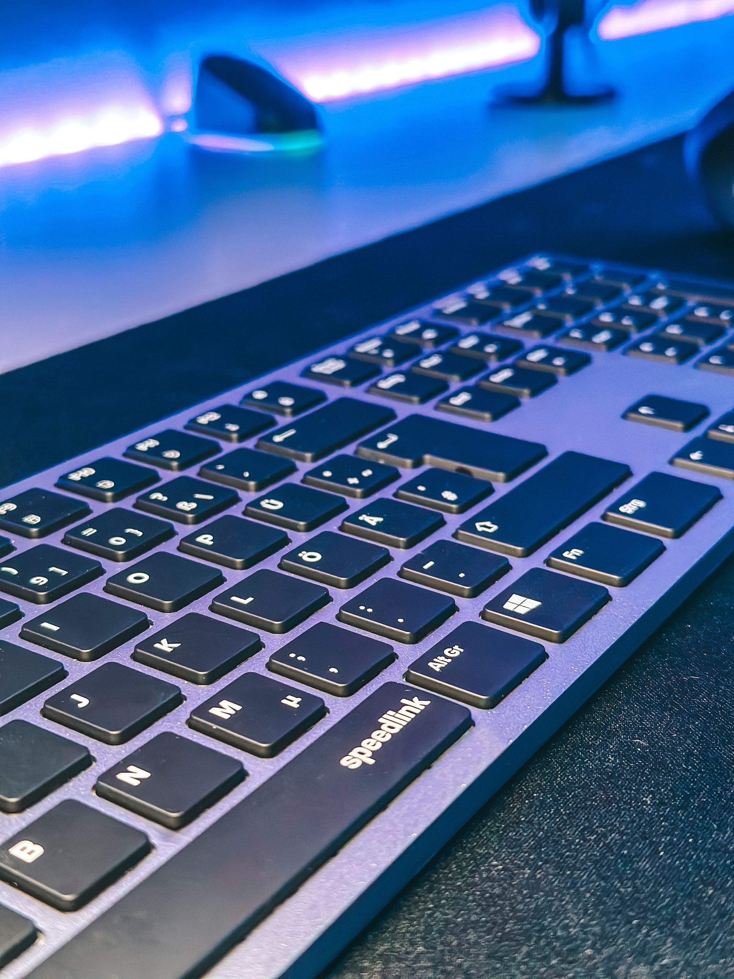 Speedlink Wireless-Tastatur »LEVIA Illuminated Metal Office Scissor Keyboard«, Bluetooth