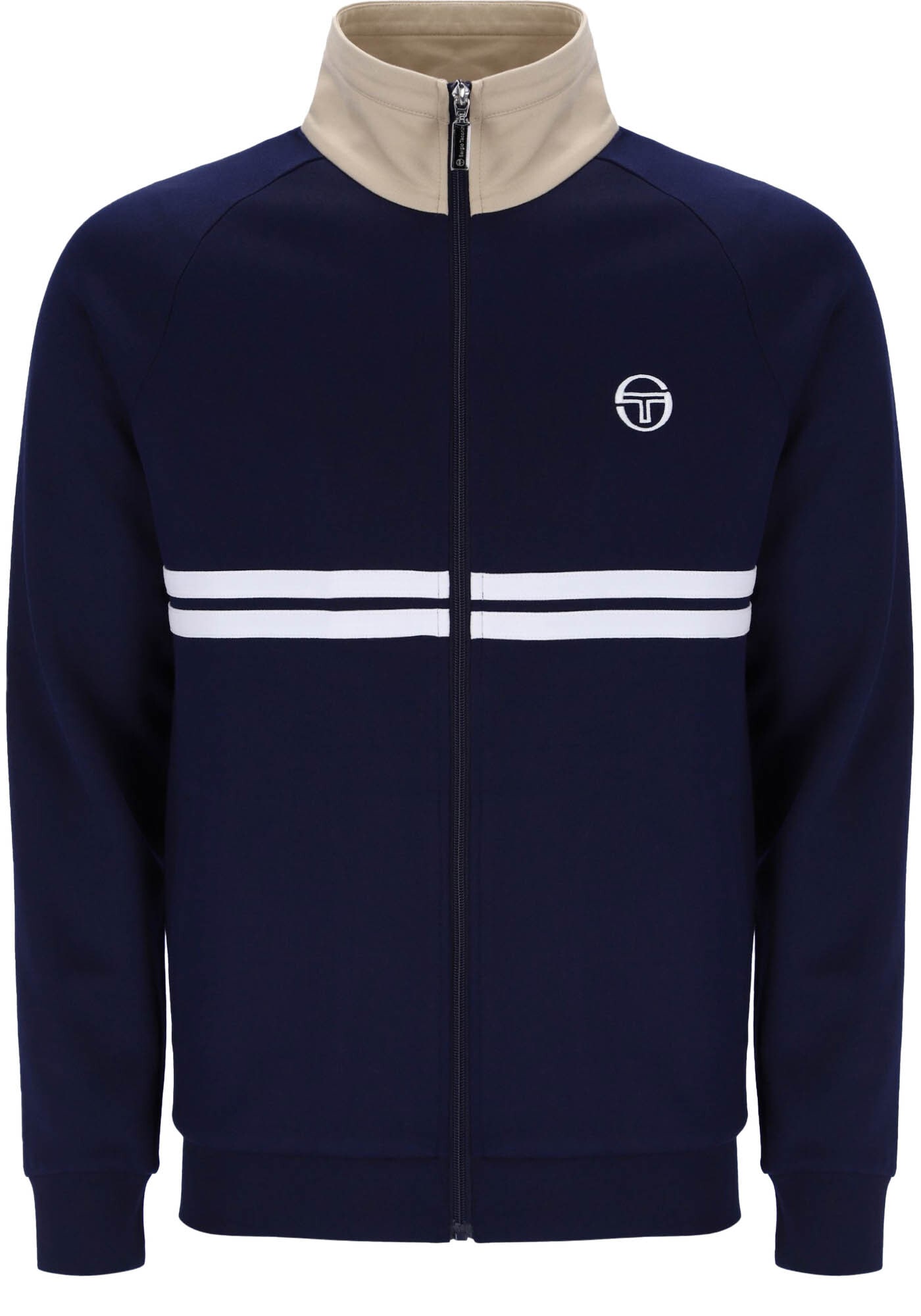 Sergio Tacchini Trainingsjacke »DALLAS TRACK TOP Herren«, ohne Kapuze, Trainingsjacke Herren, leichte Jacke, Retro, Sportjacke, Outdoor, Sale