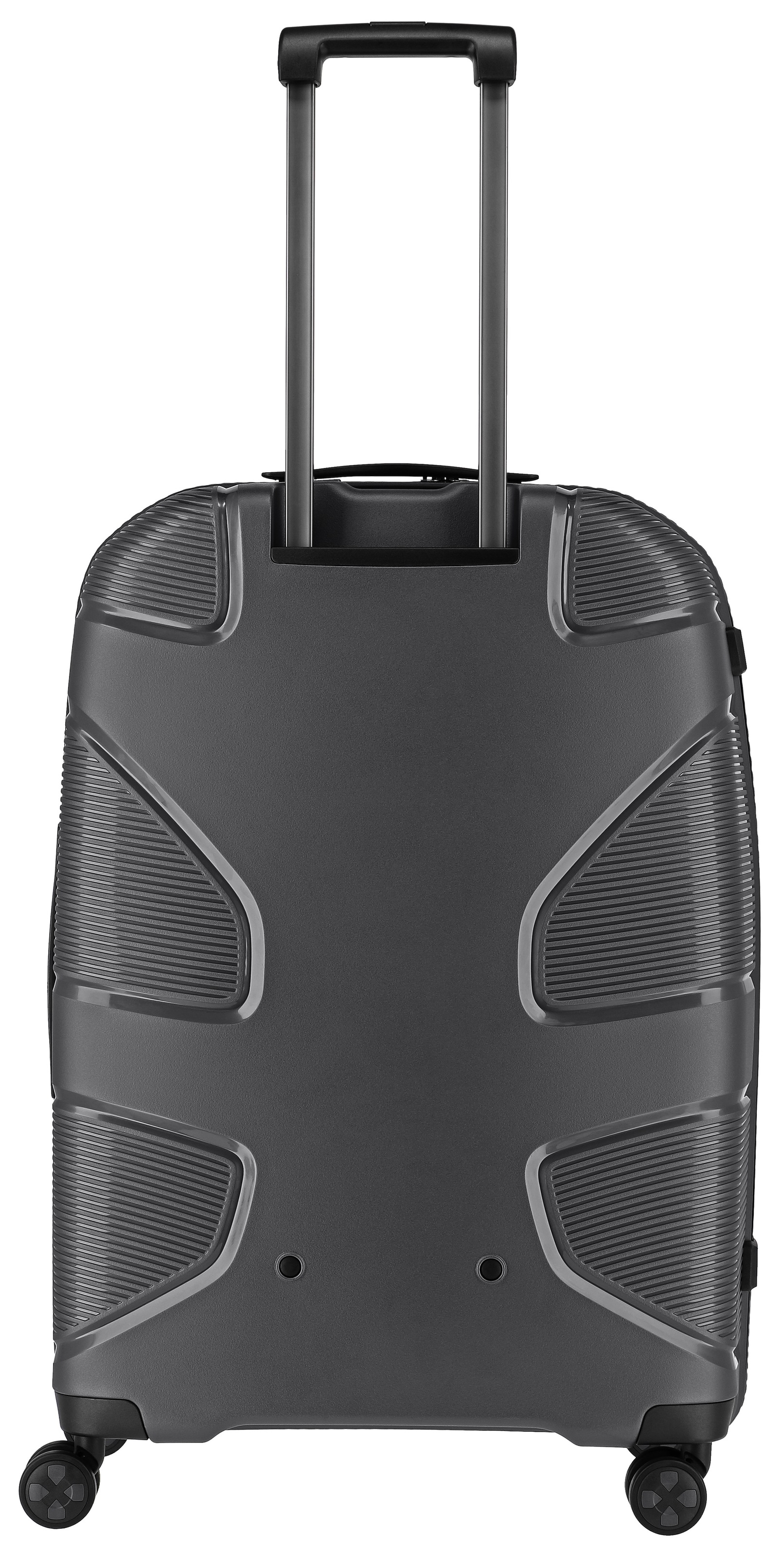 IMPACKT Hartschalen-Trolley »IP1, verschiedene Größen und Farben«, 4 Rollen, Hartschalen-Koffer vegan Koffer Reisegepäck USB-Port TSA Zahlenschloss