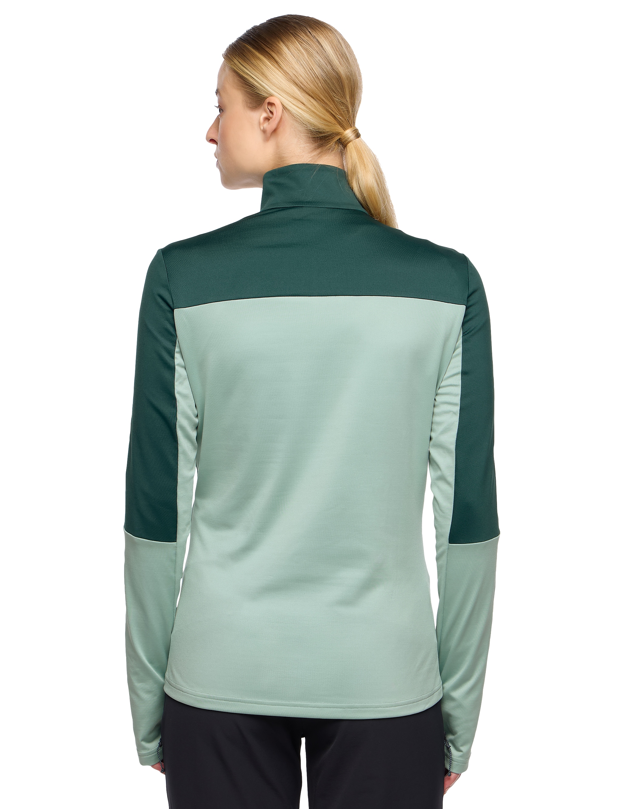 VAUDE Langarmshirt »WOMEN'S LIVIGNO HALFZIP II«, (1 tlg.)