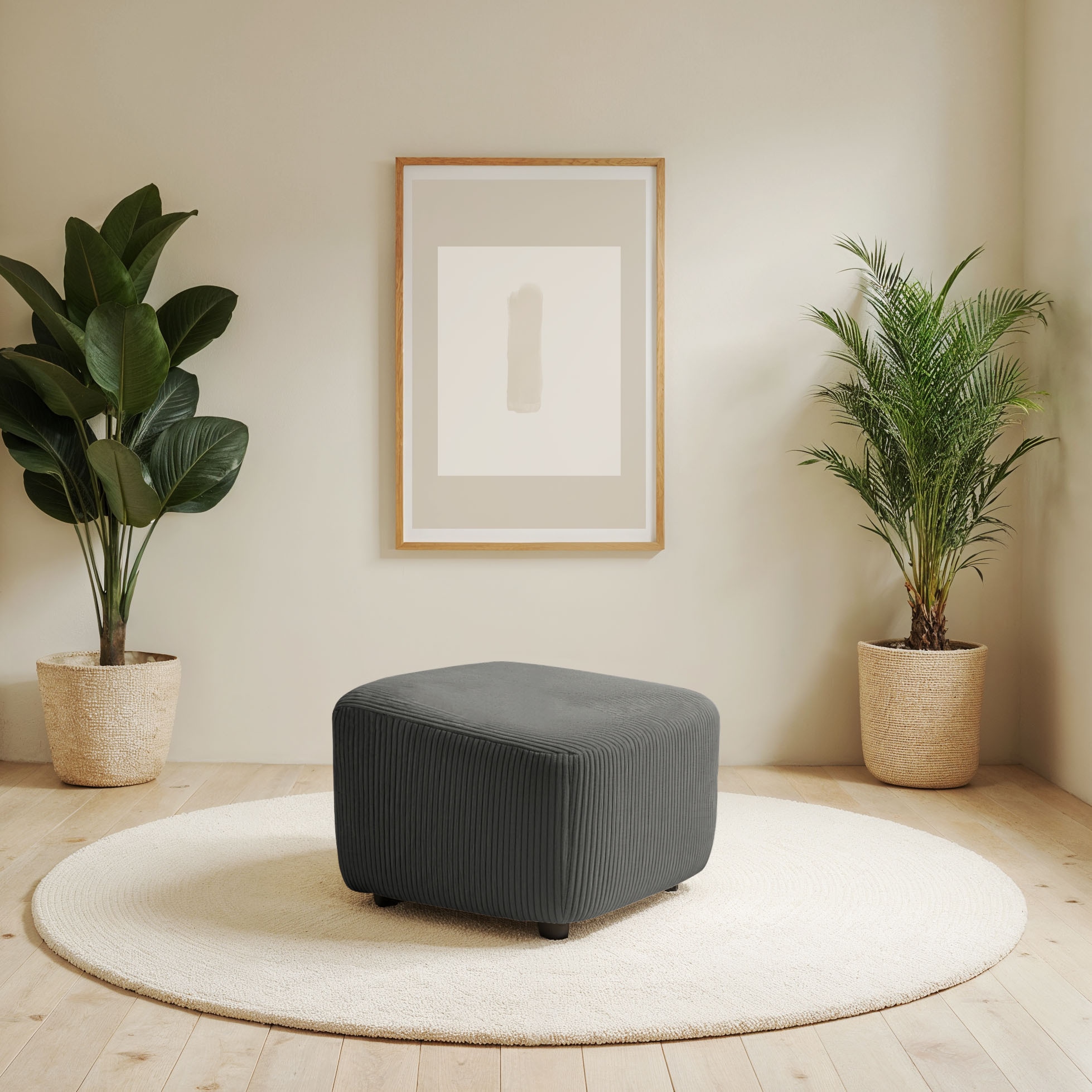 Home affaire Polsterhocker "HETTY, passender Hocker zum Drehsessel HETTY, 5 günstig online kaufen