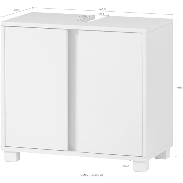 INOSIGN Waschbeckenunterschrank »Dex«, Badmöbel, Breite 60cm bestellen |  BAUR