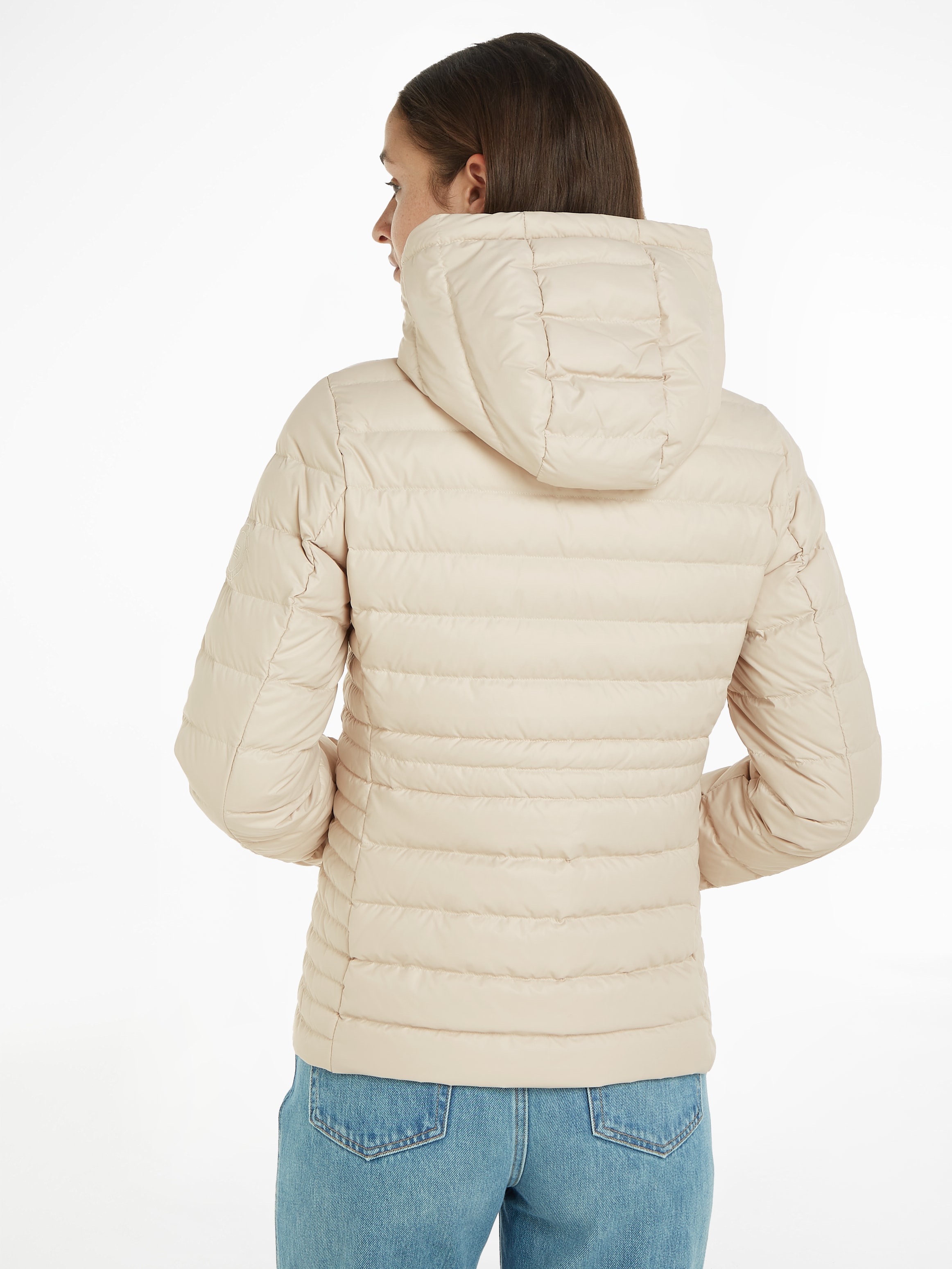 Tommy Hilfiger Steppjacke FEMININE LW DOWN JACKET mit Kapuze günstig online kaufen