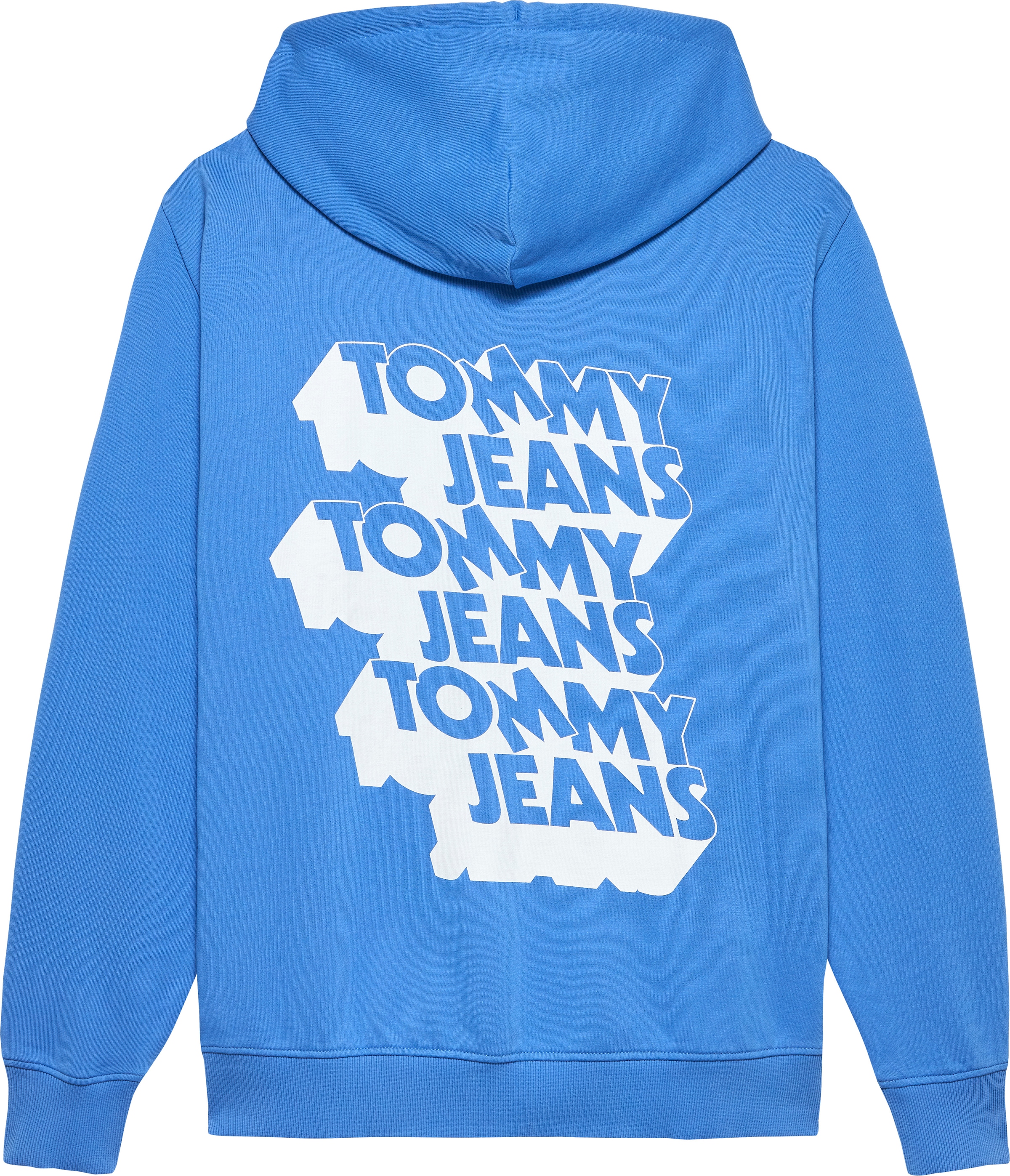 Tommy Jeans Kapuzensweatshirt »TJM STACK BACK LOGO HOODIE EXT«, Mit Rundhalsausschnitt