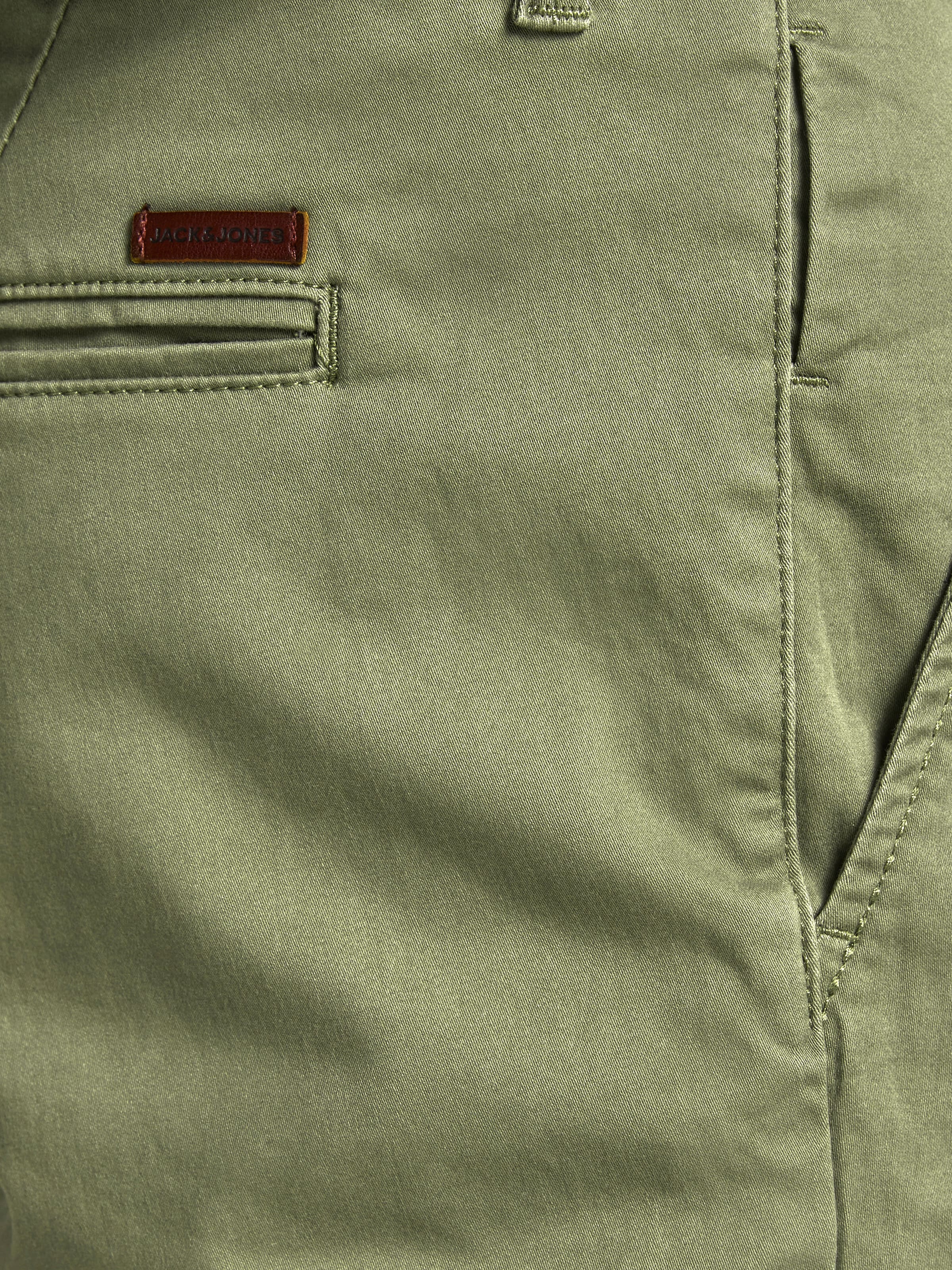 Jack & Jones Chinoshorts »JPSTBOWIE JJSHORTS S«, mit Aufschlag