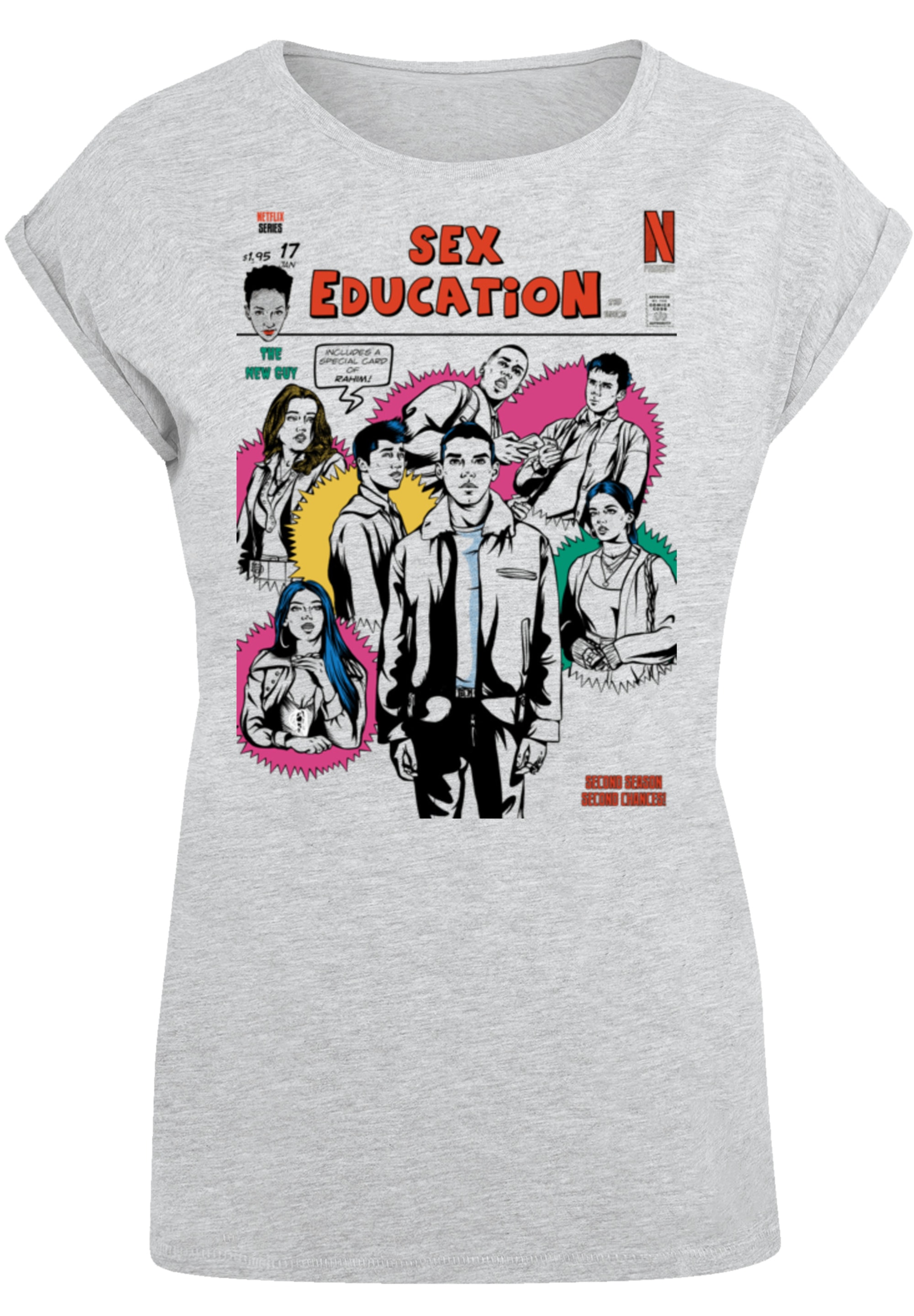 F4NT4STIC T-Shirt "Sex Education Magazine Cover", Premium Qualität günstig online kaufen