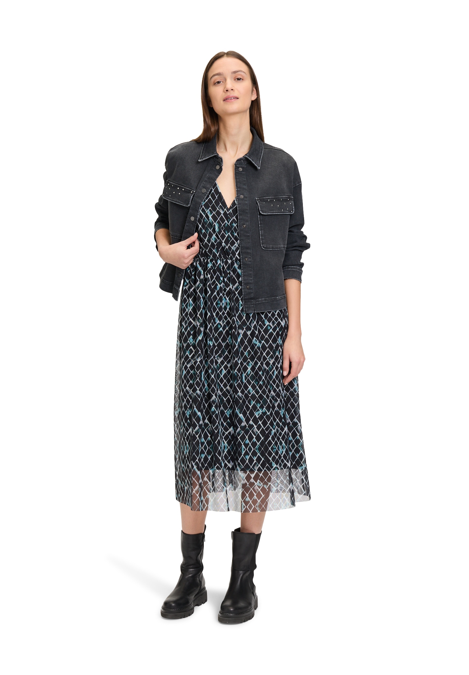 Betty&Co Druckkleid »Betty & Co Mesh-Kleid mit Print«