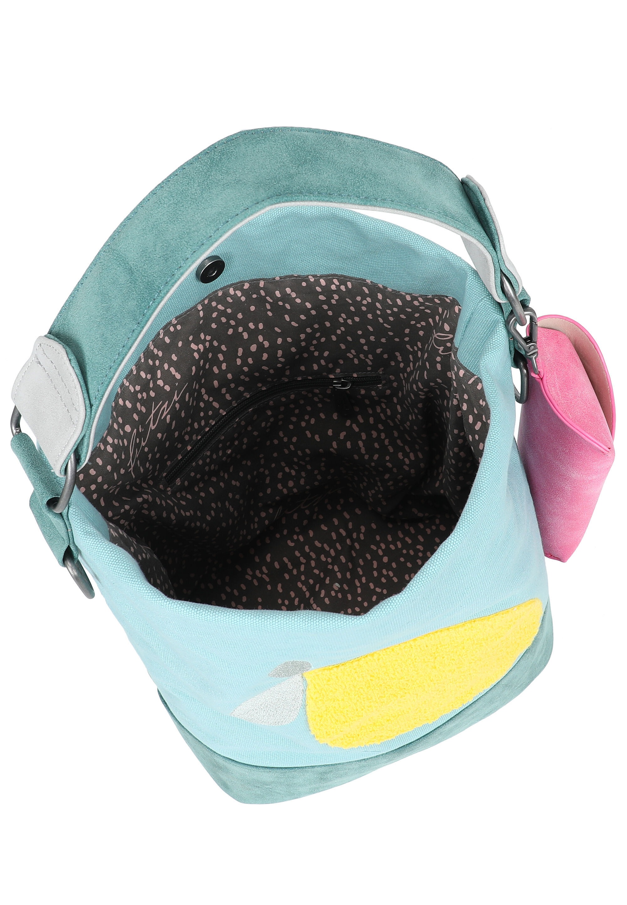 Fritzi aus Preußen Schultertasche »Izzy07 Limited Squeezy lemon« mit Zitronen-Motiv