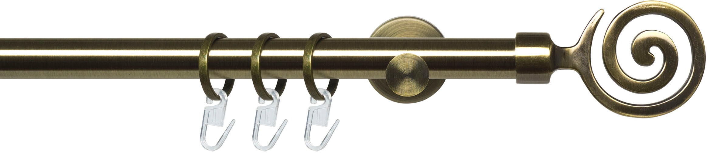 Liedeco Gardinenstange "Stilgarnitur 20 mm Blues Eric" Ø 20 mm 1 läufig-läu günstig online kaufen