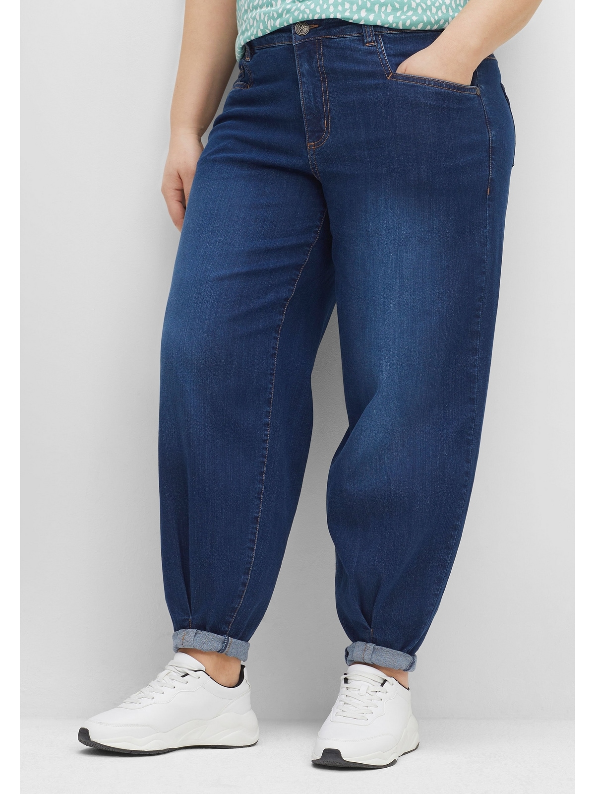 Stretch-Jeans »Große Größen«, OLIVIA in Five-Pocket-Form