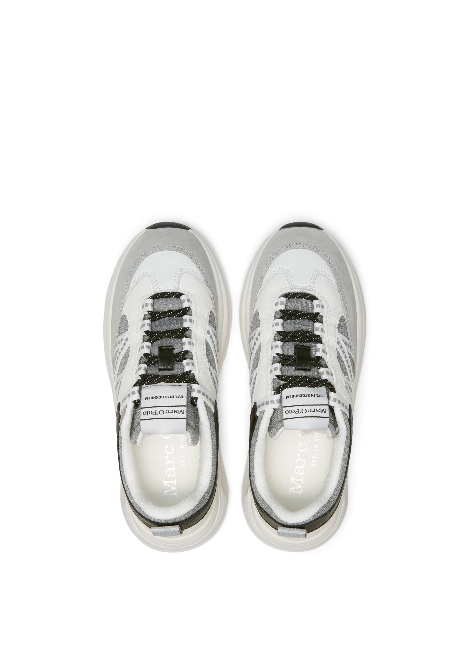 Marc O'Polo Sneaker »aus Rindleder und Mesh«