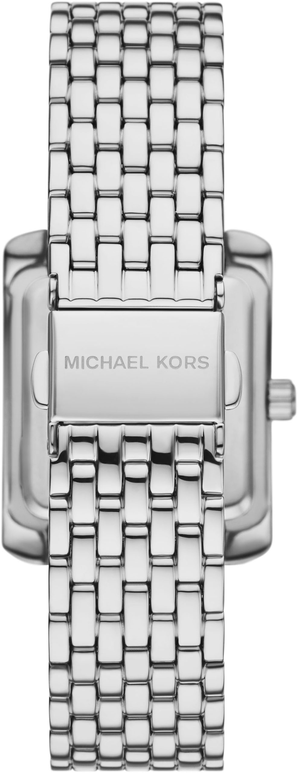 MICHAEL KORS Quarzuhr »EMERY«, Armbanduhr, Damenuhr, analog, Edelstahlarmband