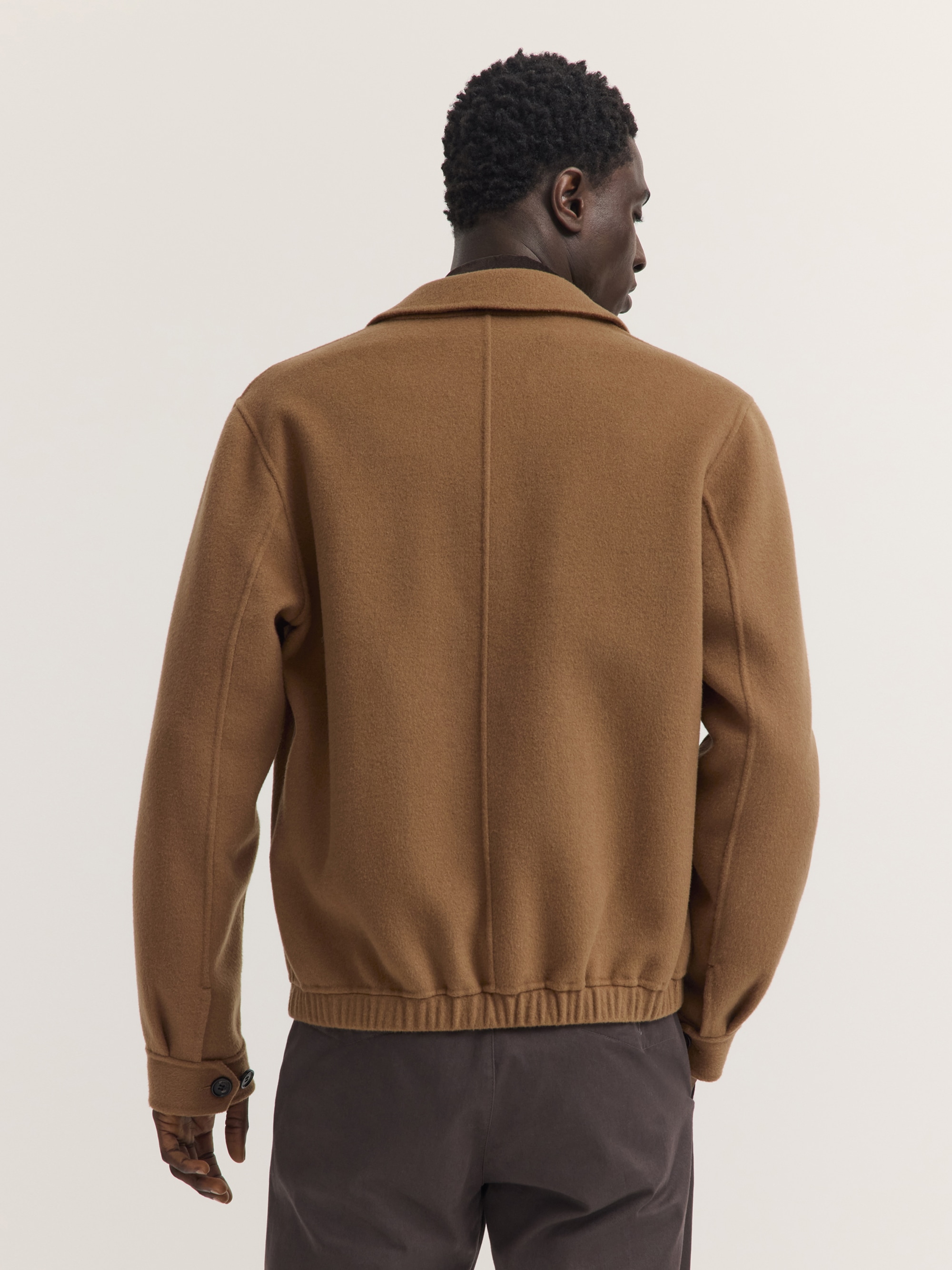 bugatti Blouson »Regular Fit« Regular Fit Woll-Seide Handmade