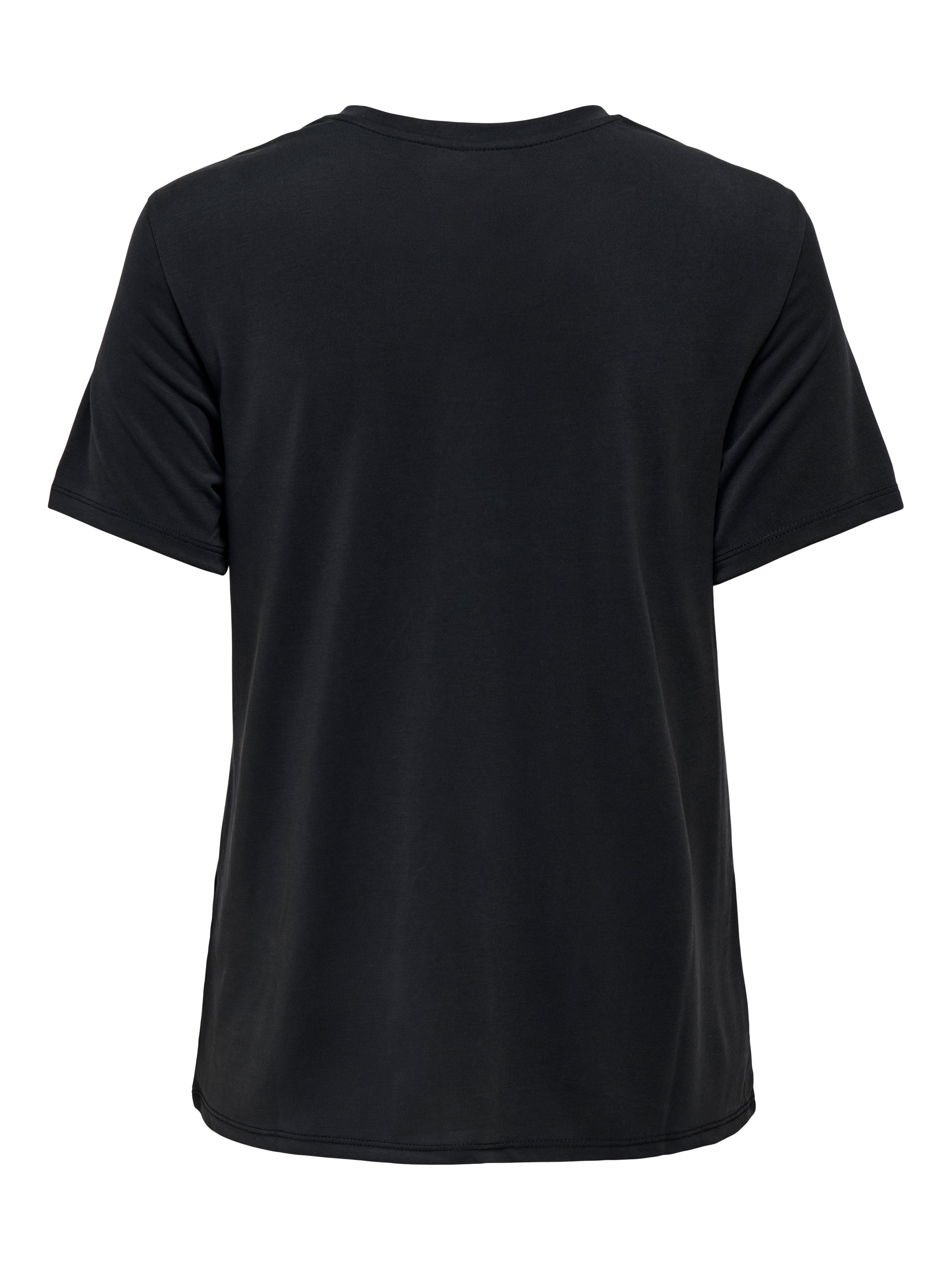 ONLY Kurzarmshirt »ONLFREE LIFE MODAL S/S ATELIER TOP JRS« Materialmix, Rundhals