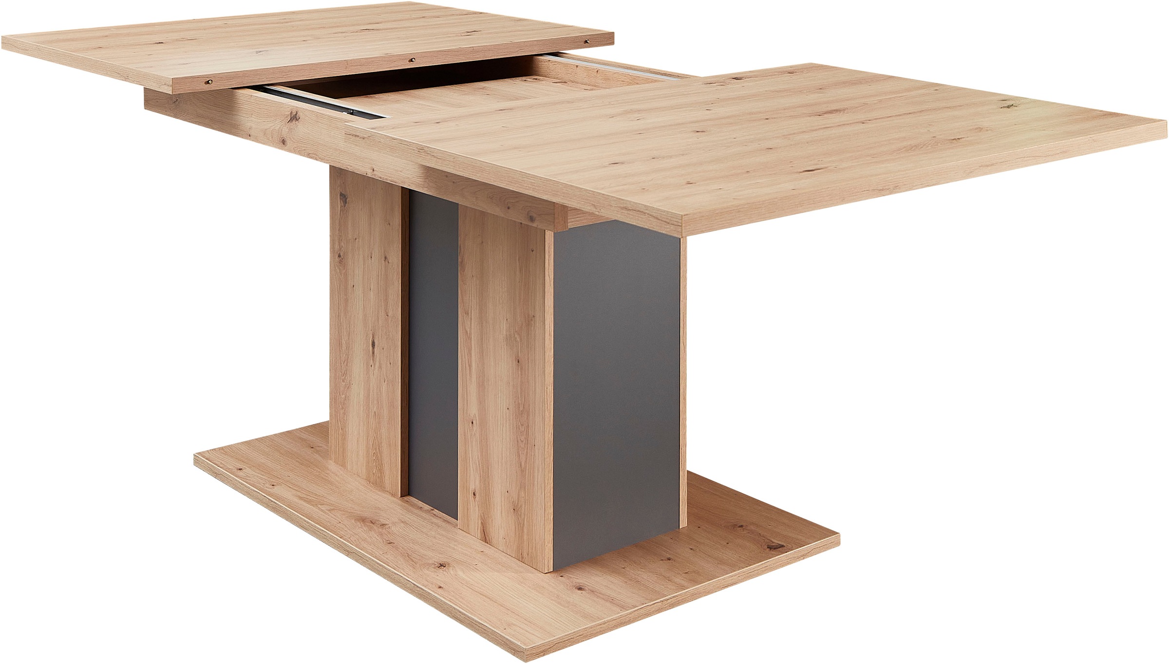 Table à Manger INNOSTYLE Memphis Artisan Chêne 160-210x90x75cm 2