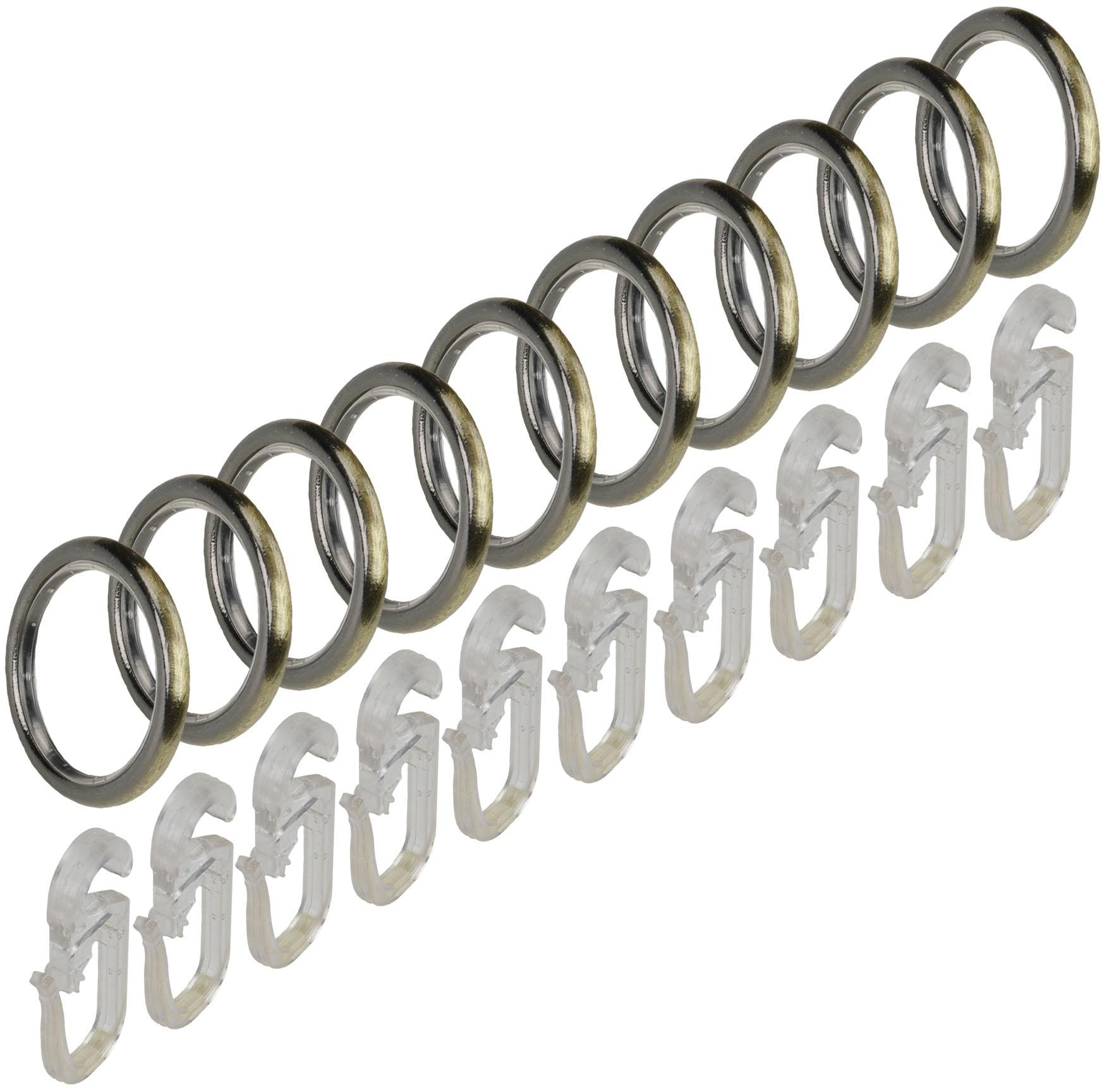 Liedeco Gardinenstange »Esp Kegel«, 2 läufig-läufig, Fixmaß, 2-läufig im Fixmaß Ø 16 mm