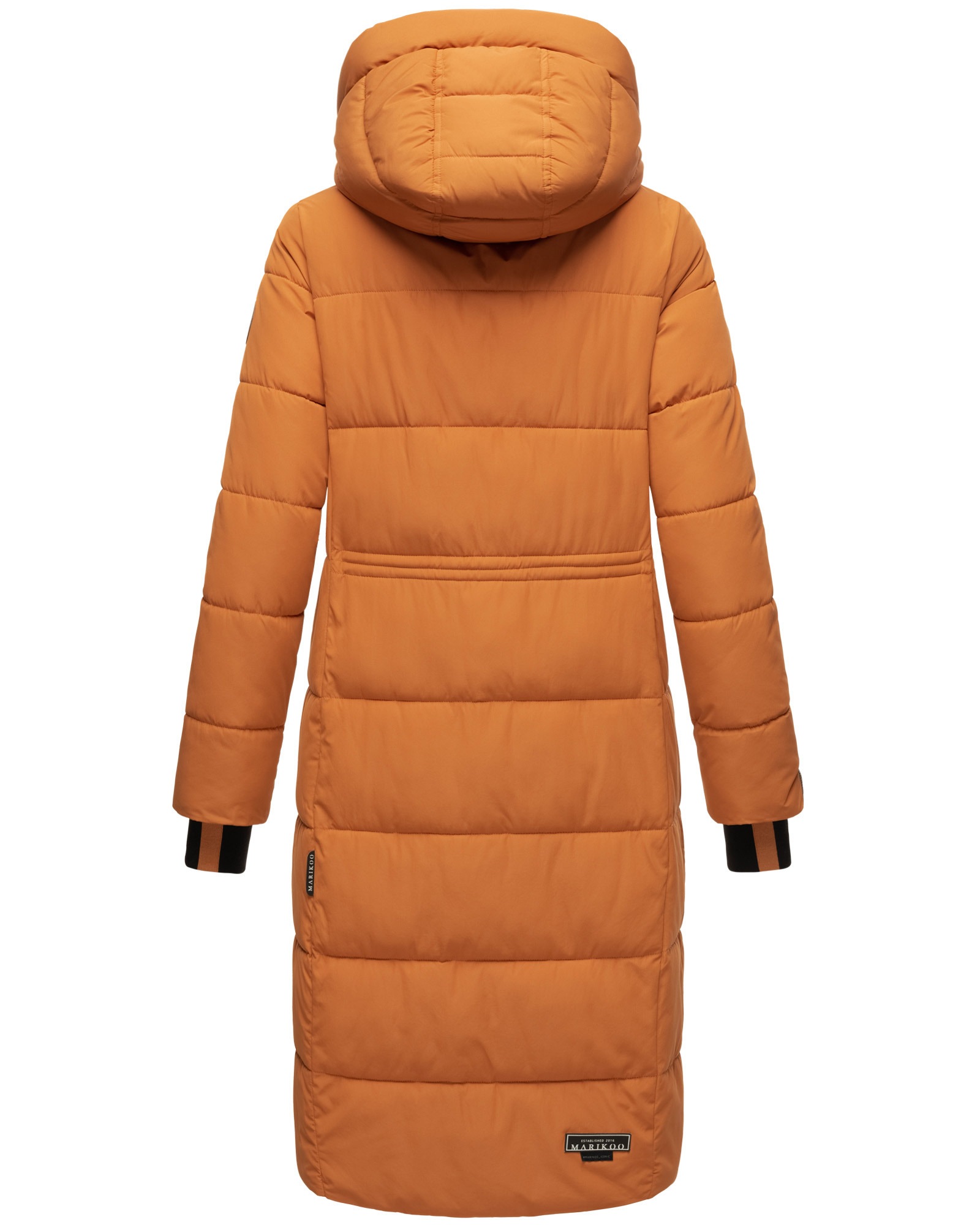 Marikoo Steppjacke »Zuraraa XVI«, langer Winter Mantel gesteppt