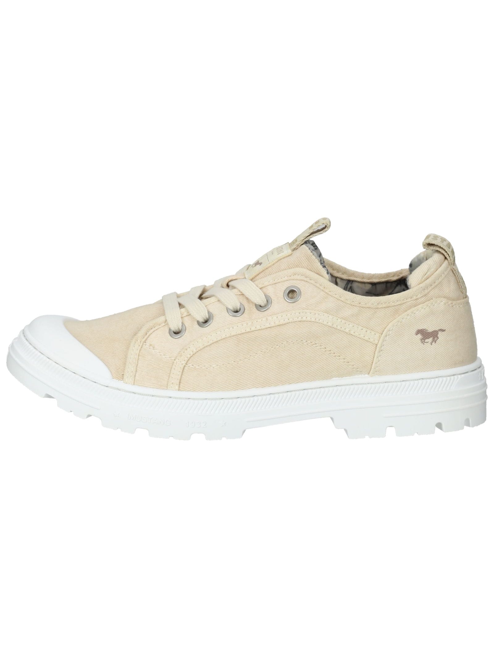 Mustang Shoes Schnürschuh »Mustang Shoes Halbschuhe Lederimitat/Textil«