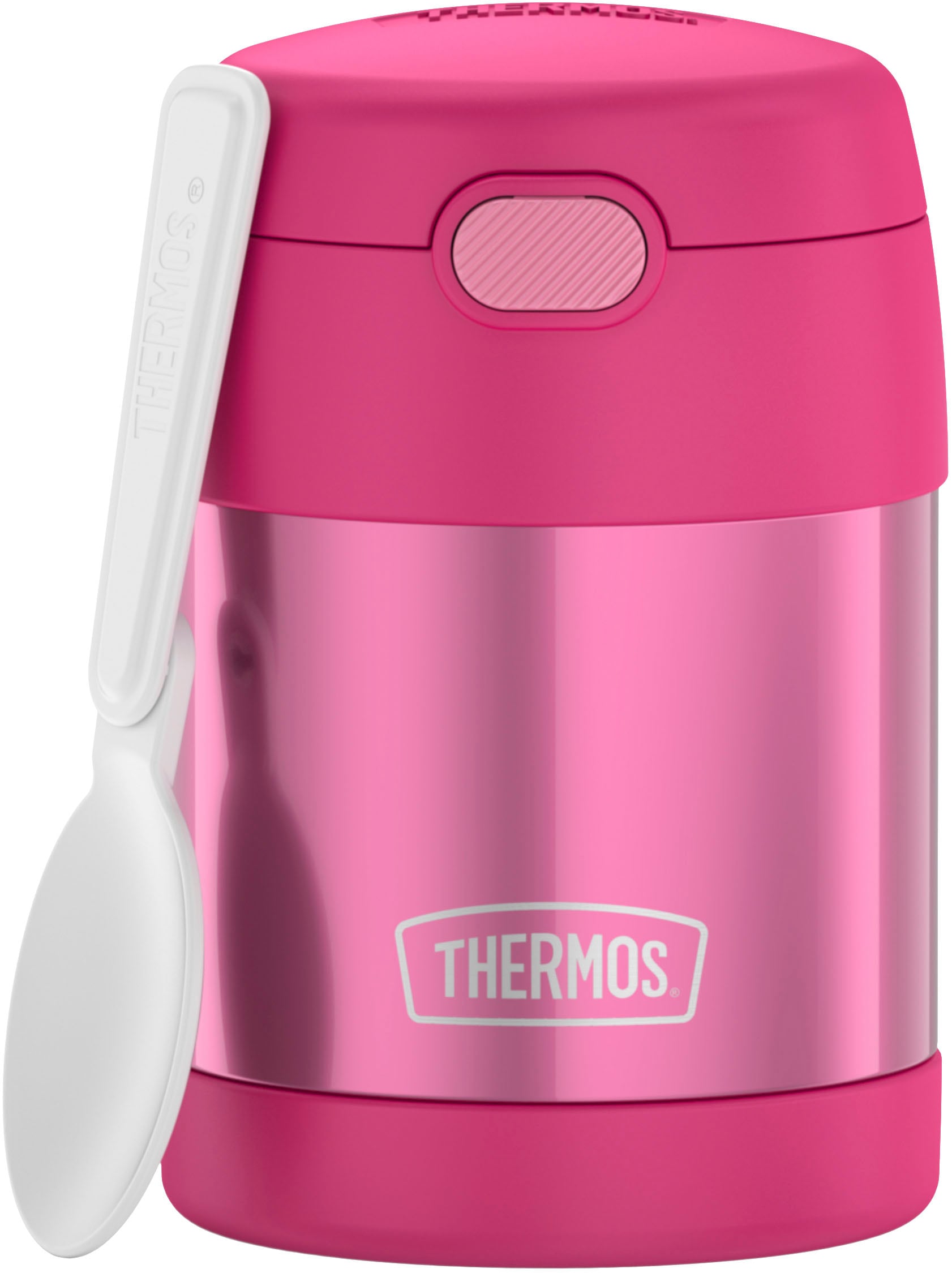 THERMOS Thermobehälter "FUNTAINER FOOD JAR, Thermobehälter für Essen, spülmaschinenfest" 0,3l, 5h heiß & 7h kalt, dicht & auslaufsicher, mit klappbarem Löffel