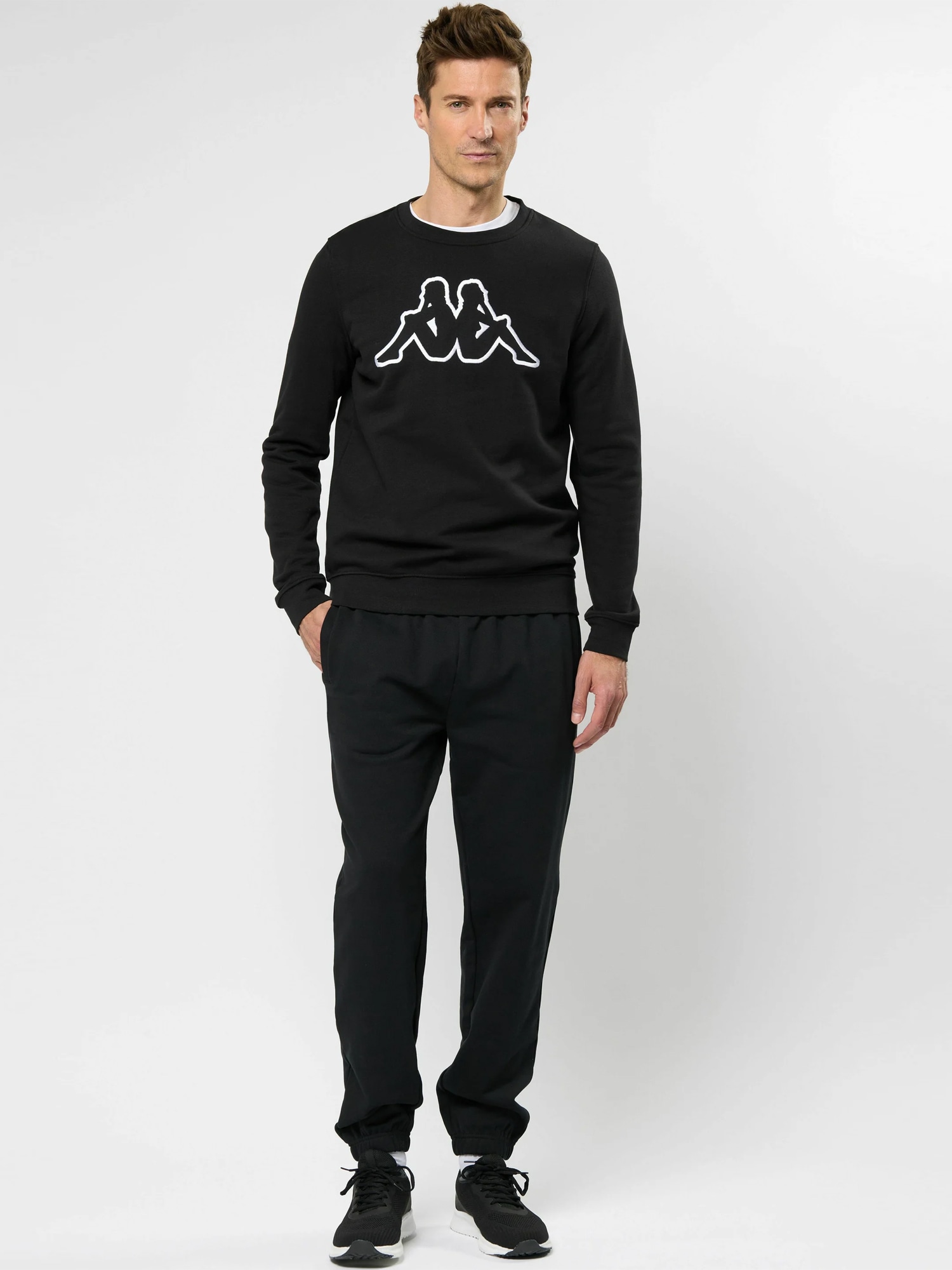 Kappa Strickpullover »Kappa Sweater Logo Airvit«