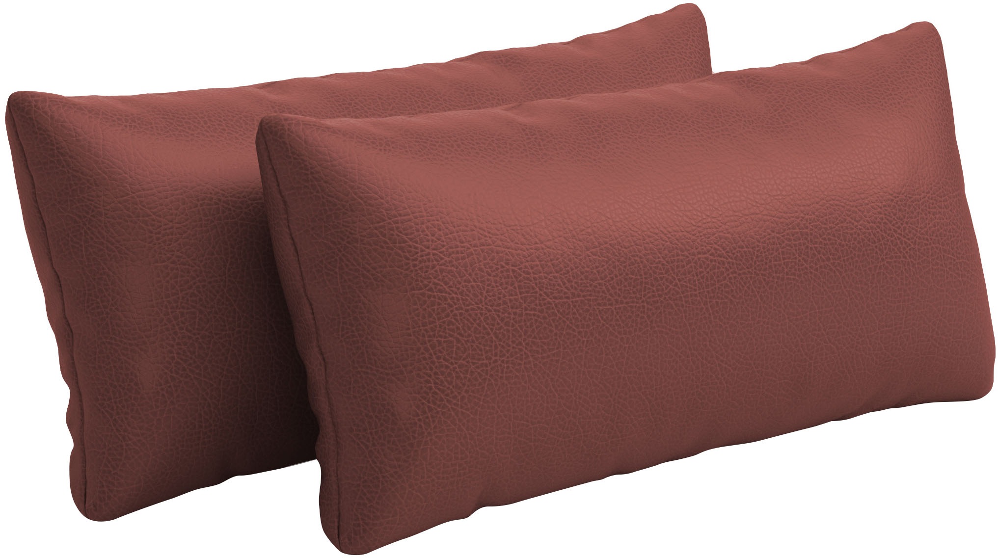 Auflagekissen SIT & MORE "Amica", merlot, B:65cm H:25cm T:12cm, Polsterauflagen, zur Auswahl Sets mit 2 oder 3 Stück