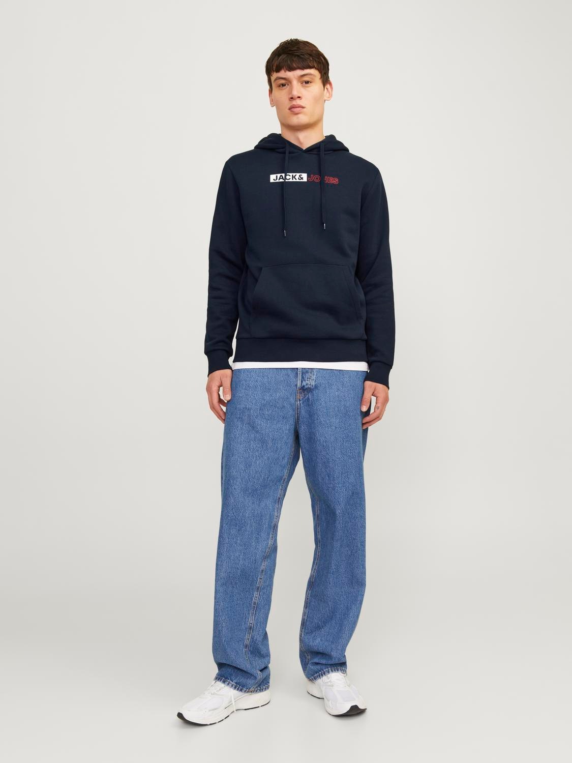 Jack & Jones Kapuzensweatshirt »JJECORP LOGO SWEAT HOOD PLAY NOOS«