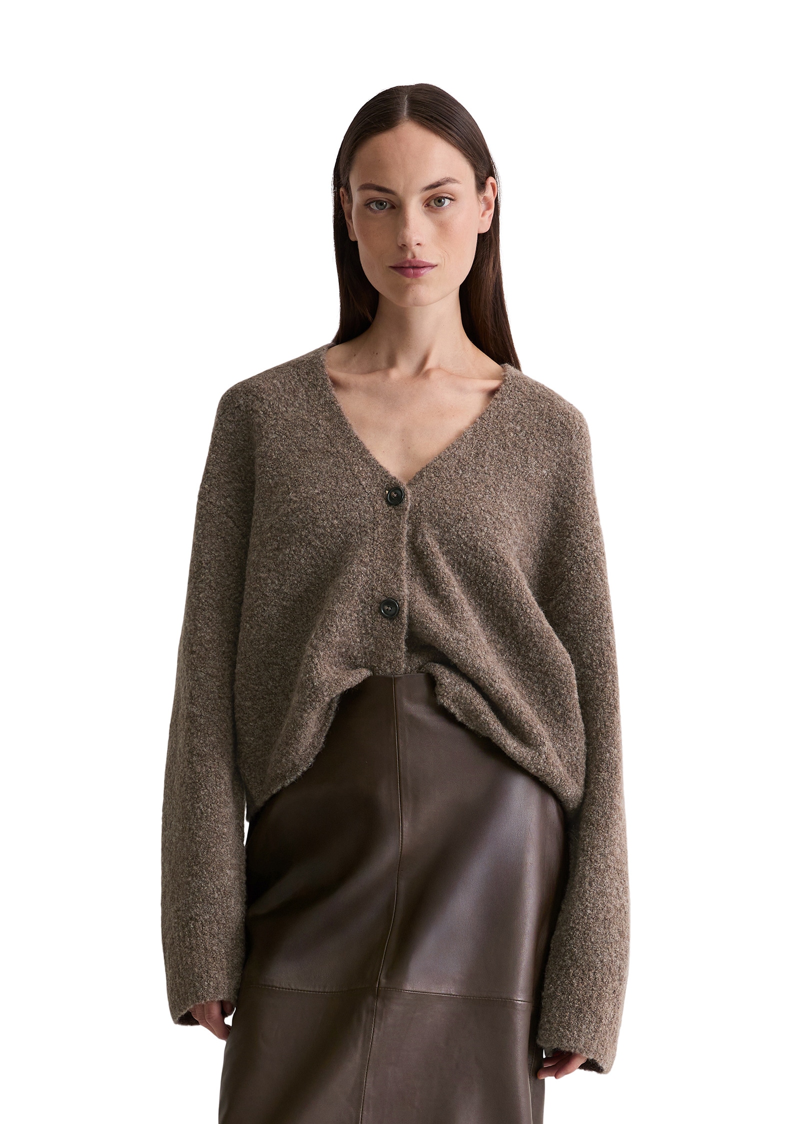 Marc OPolo Cardigan "aus Schurwolle-Alpakawolle-Mix" günstig online kaufen