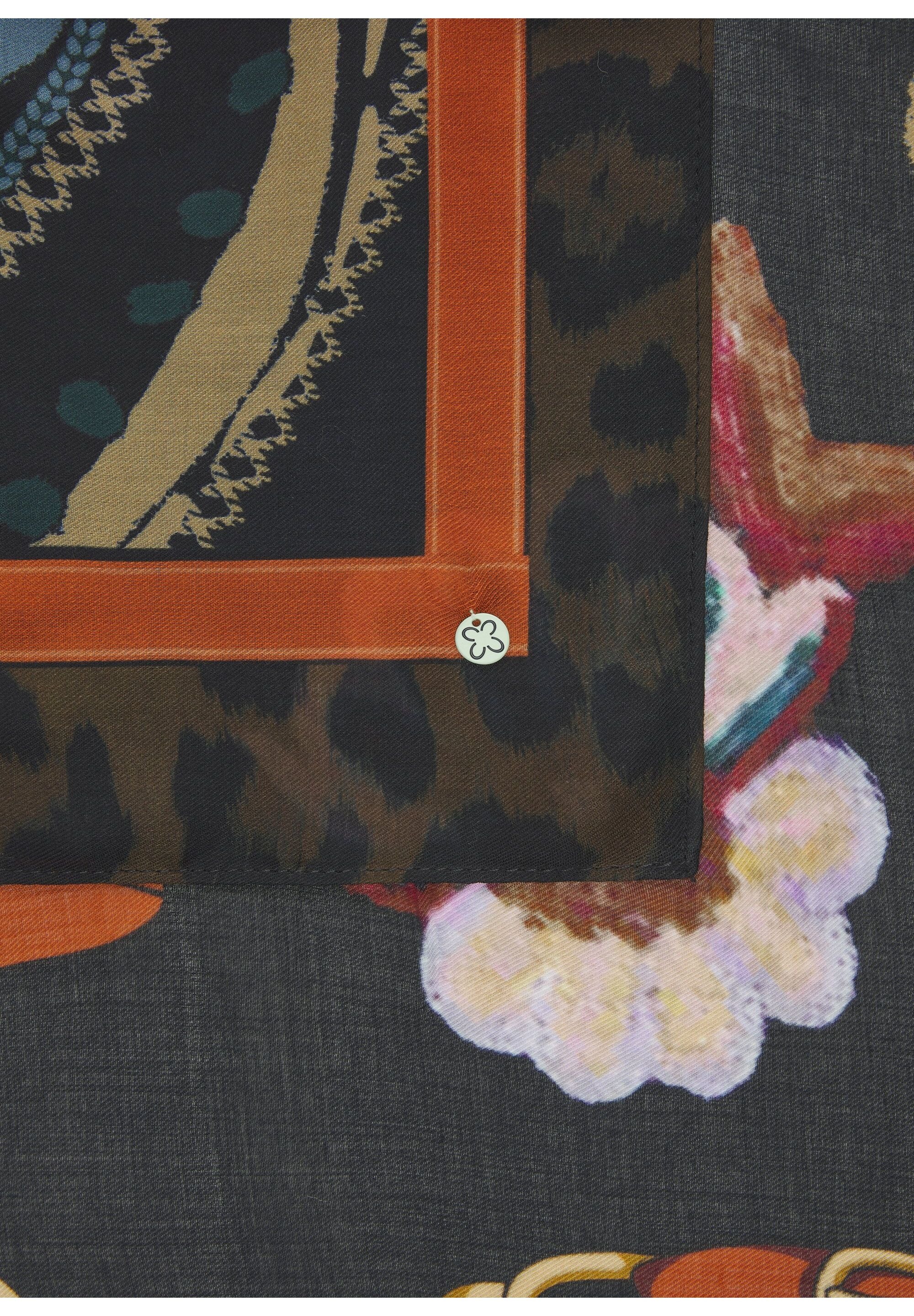 Codello Modetuch »Codello Schal« mit floralem Herbst-Print