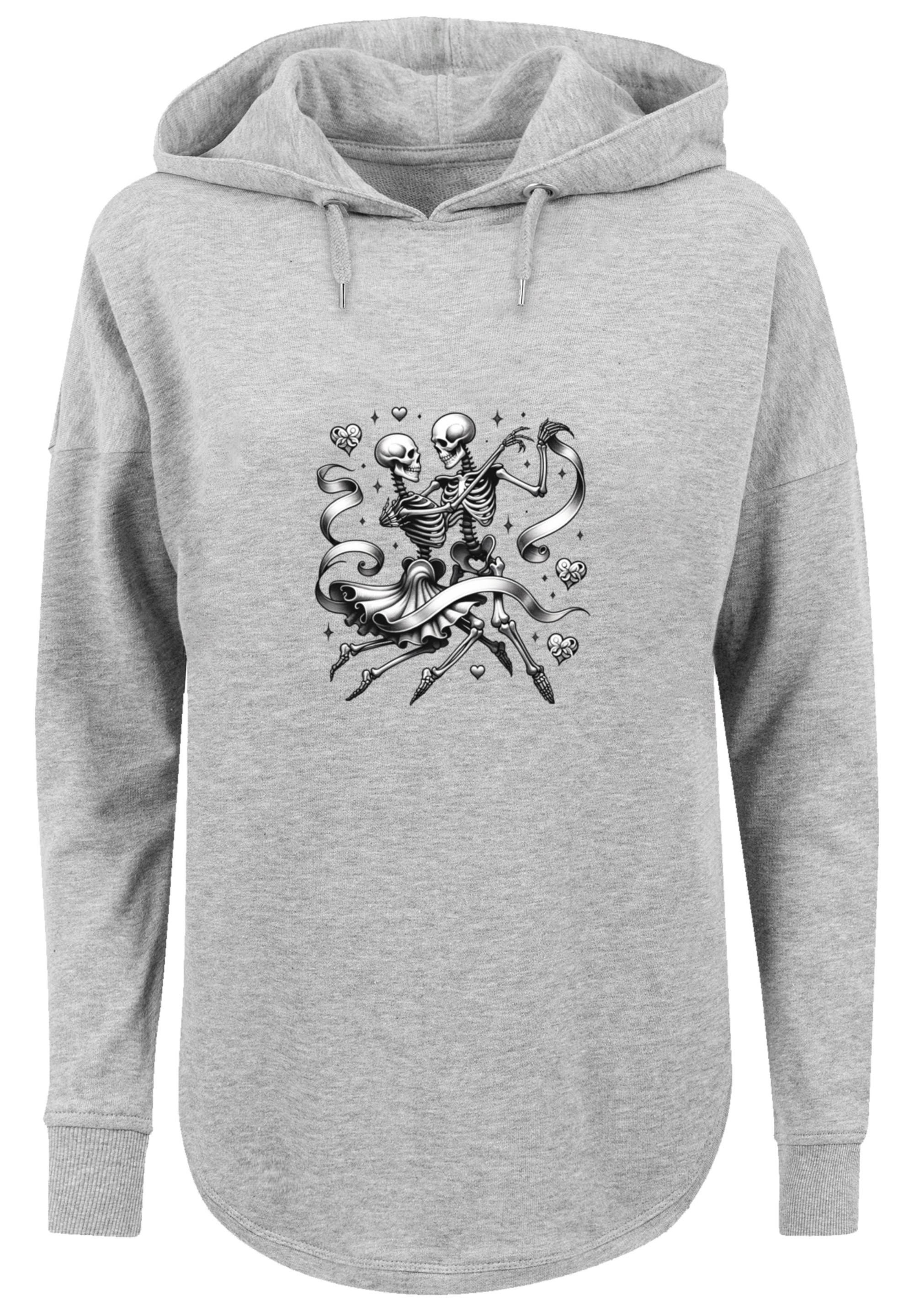F4NT4STIC Kapuzenpullover »Skelettpaar tanzt mit Band«, Premium Qualität