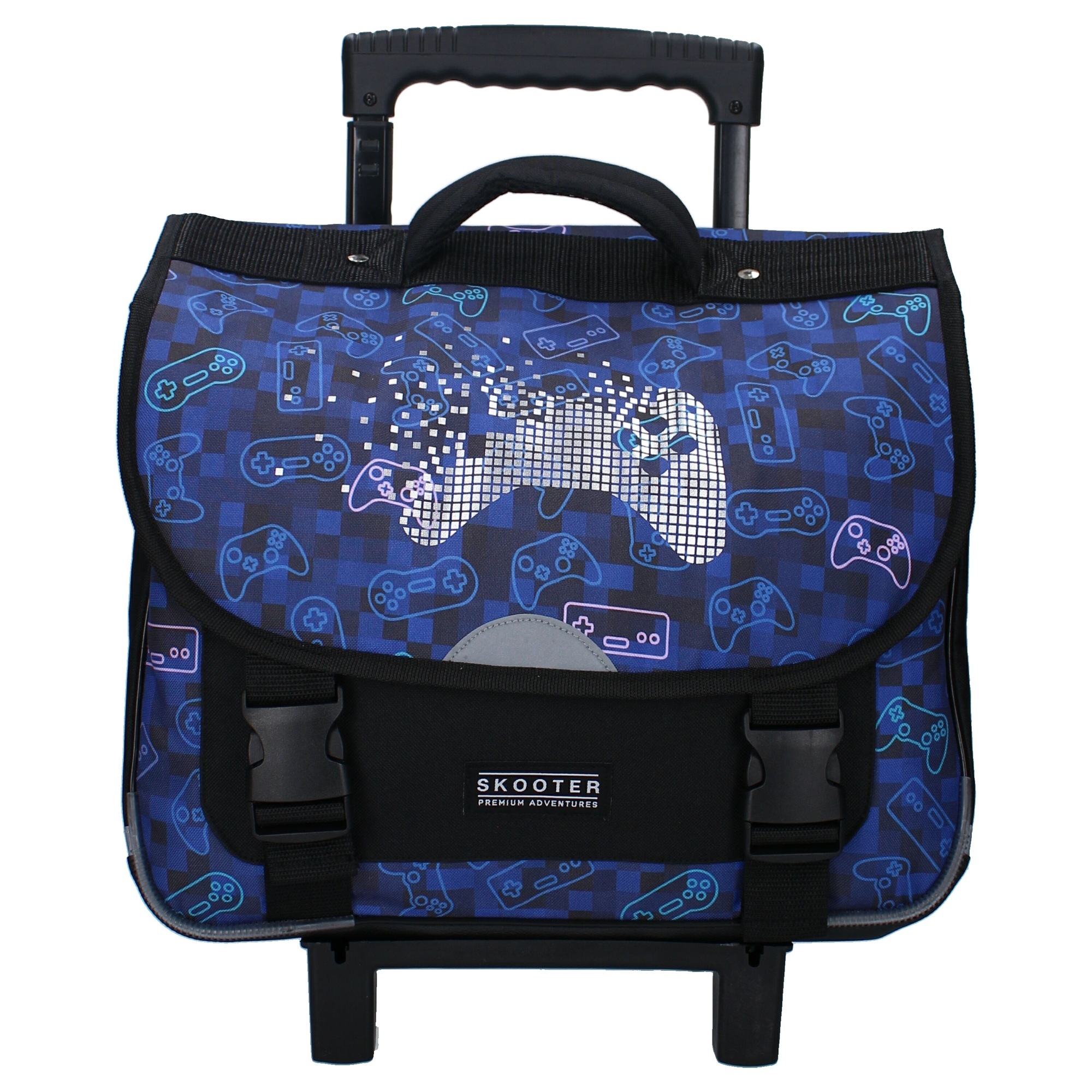 VADOBAG Kinder Cityrucksack "Winning Streak", blau, Kunstfaser, bedruckt, Rucksäcke, im coolen Gaming-Design