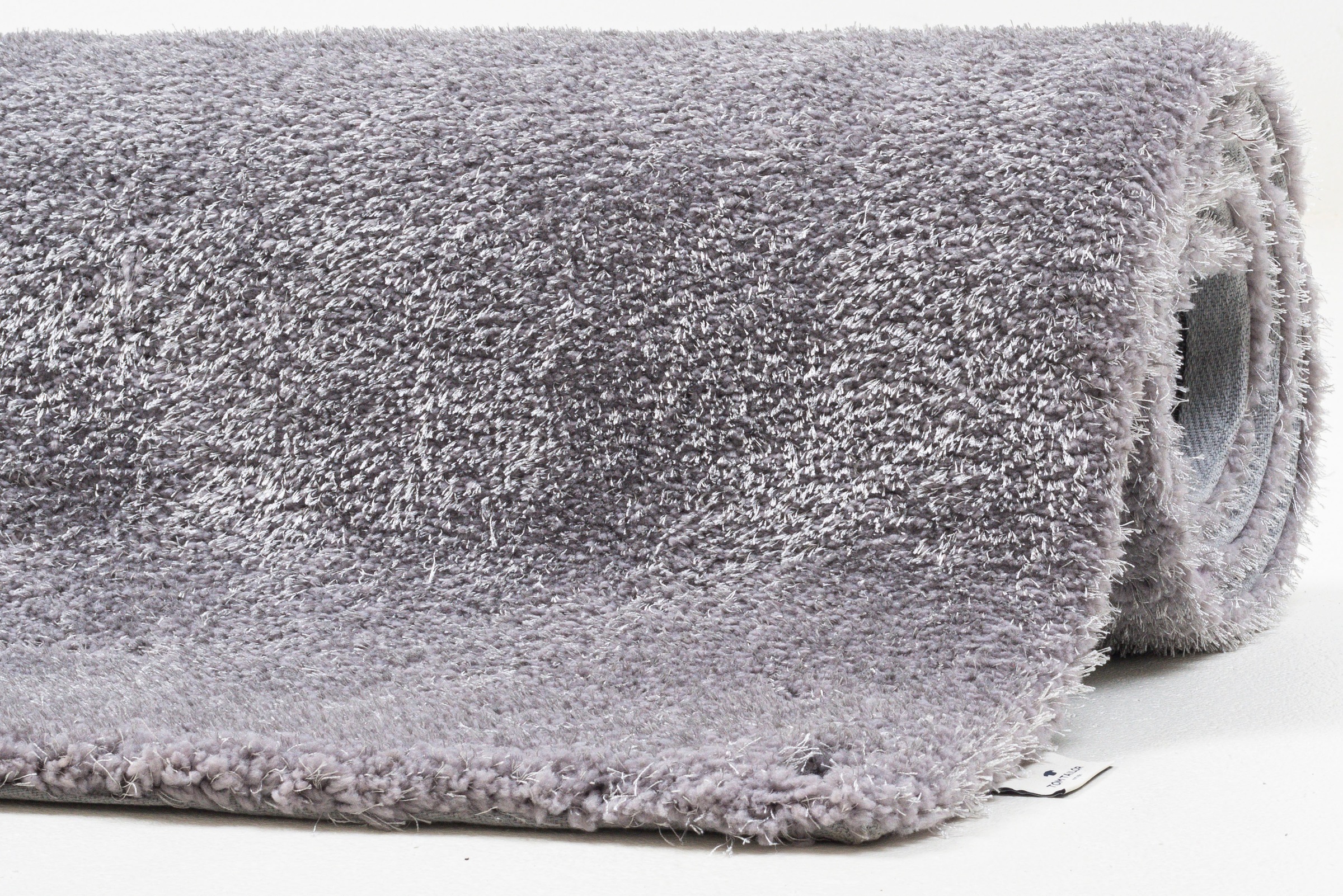 TOM TAILOR HOME Hochflor-Teppich »Soft«, rechteckig, 35 mm Höhe, handgetuftet, Uni-Farben, super weich und flauschig