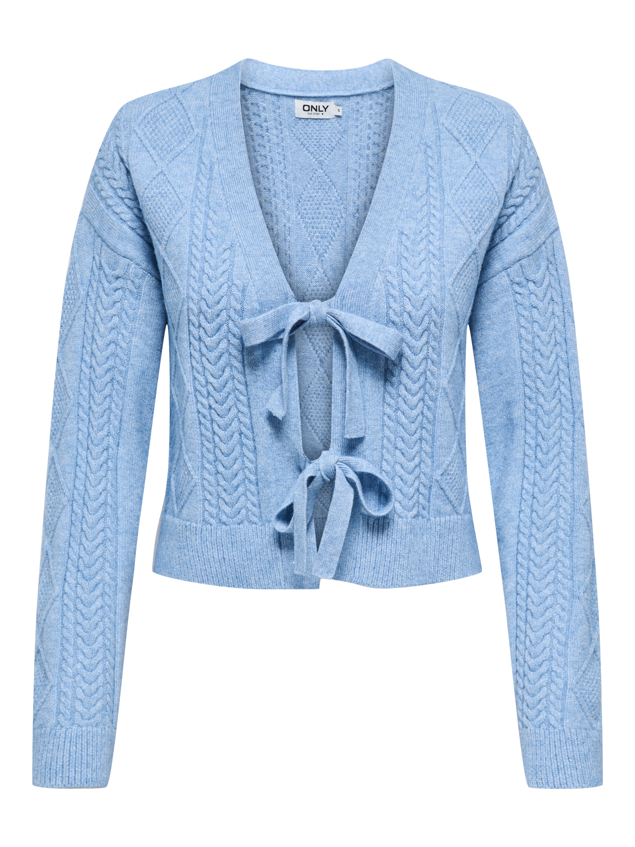 ONLY Strickjacke »ONLFIA LS STRING CARDIGAN KNT NCA«