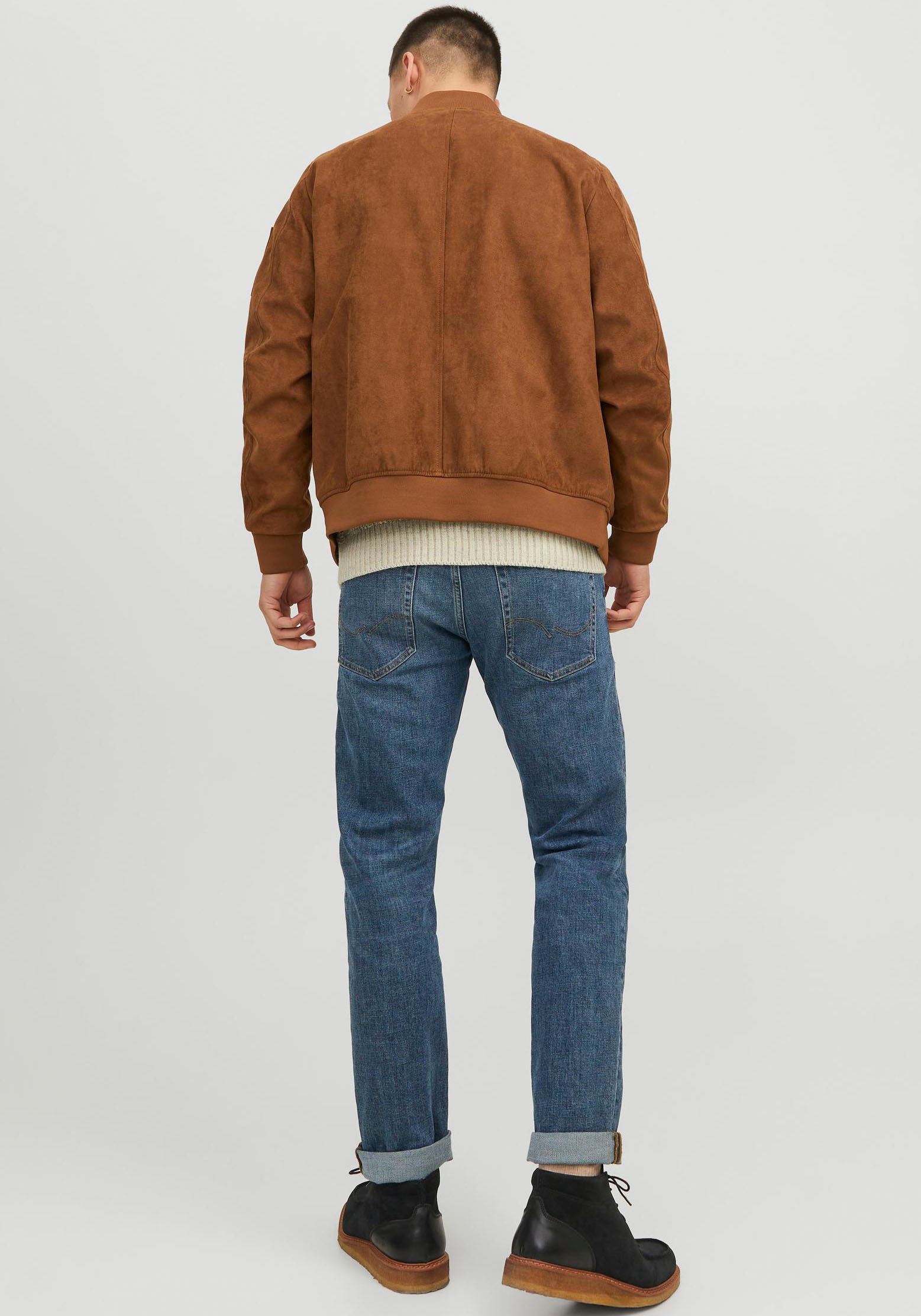 Jack & Jones Blouson "JJEROCKY FAUX SUEDE BOMBER NOOS" günstig online kaufen