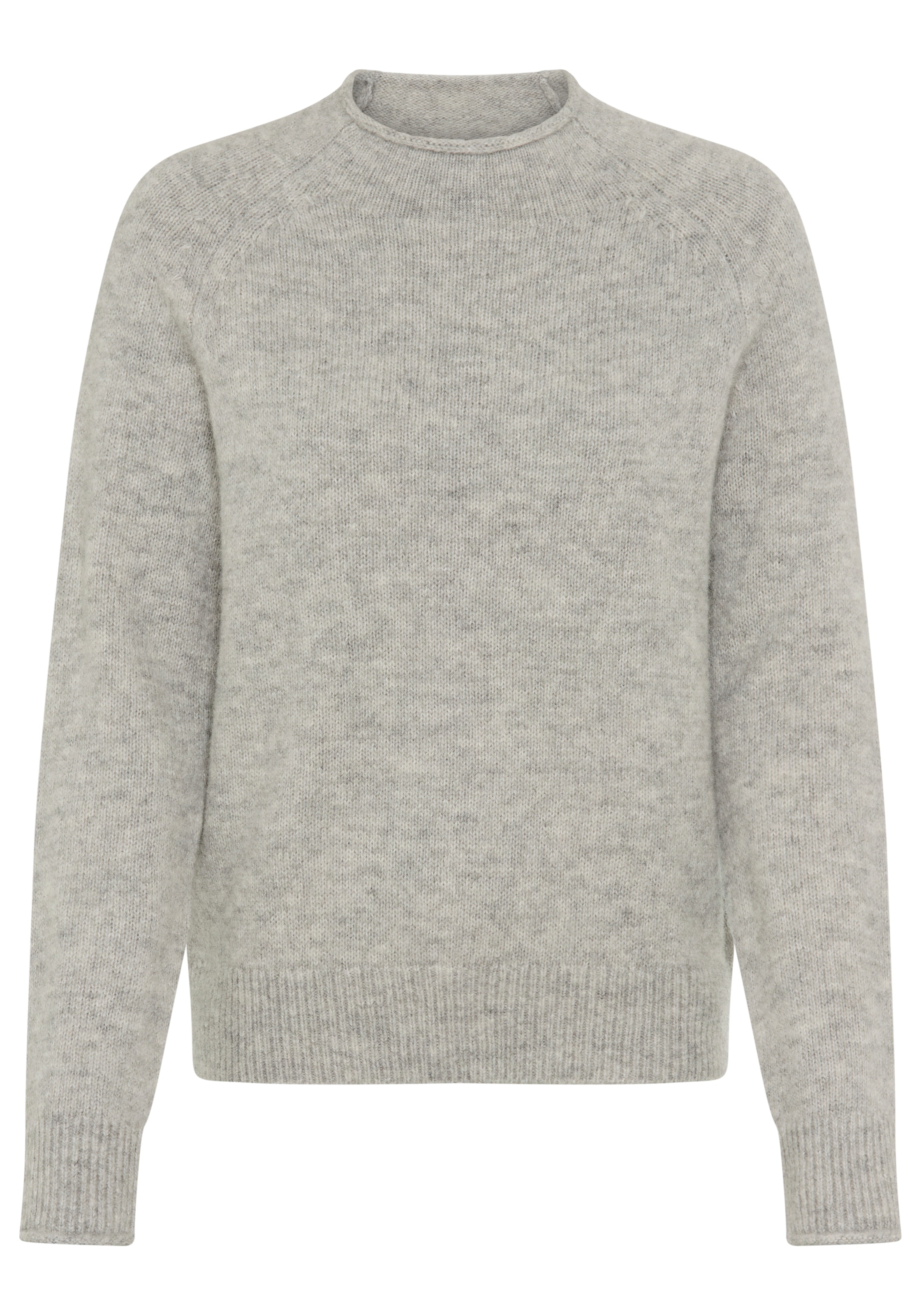 BOSS ORANGE Strickpullover "Fesperanasy Premium Damenmode", Stehkragen mit günstig online kaufen