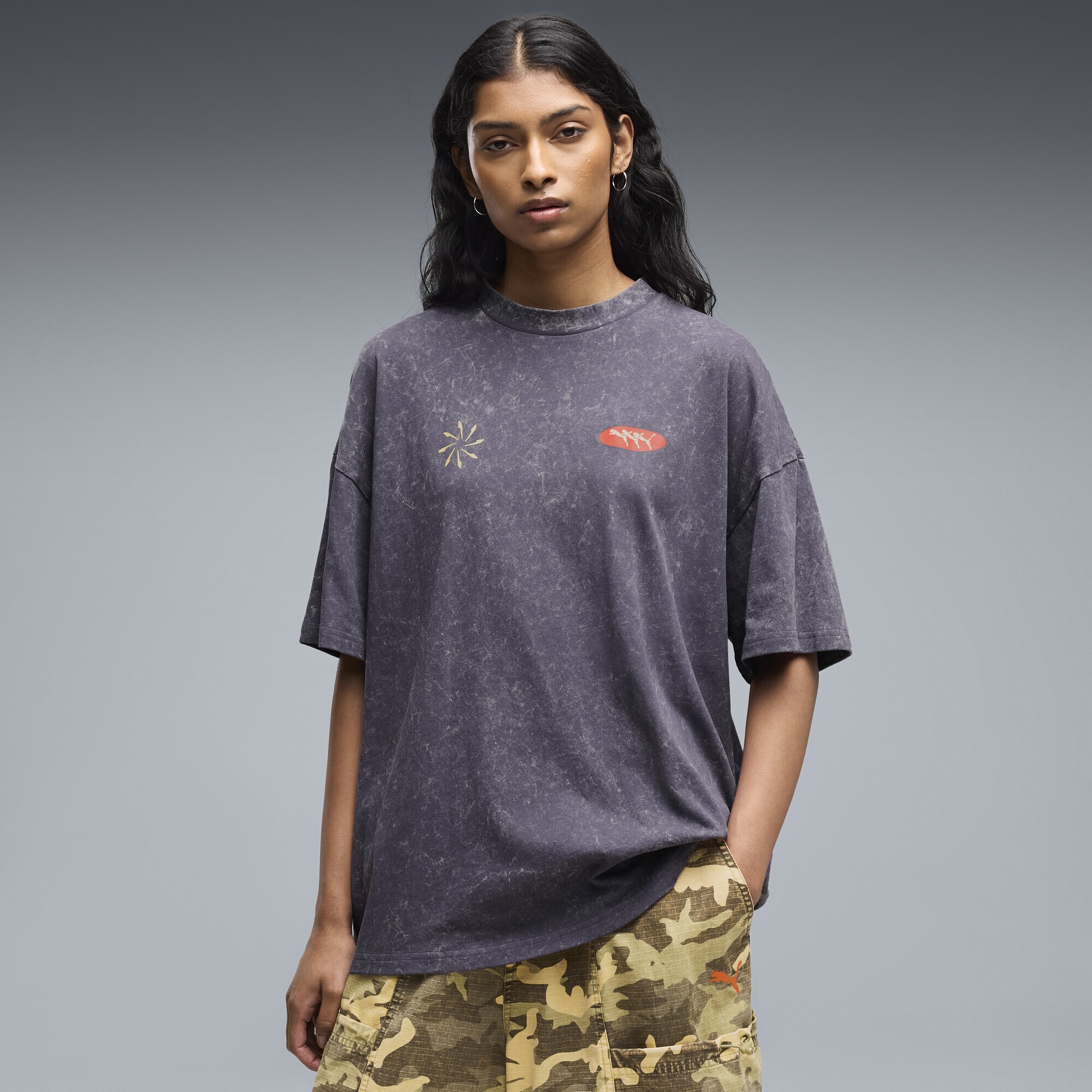 PUMA T-Shirt »FUTURE.PUMA.ARCHIVE Washed Oversized Graphic T-Shirt Damen«