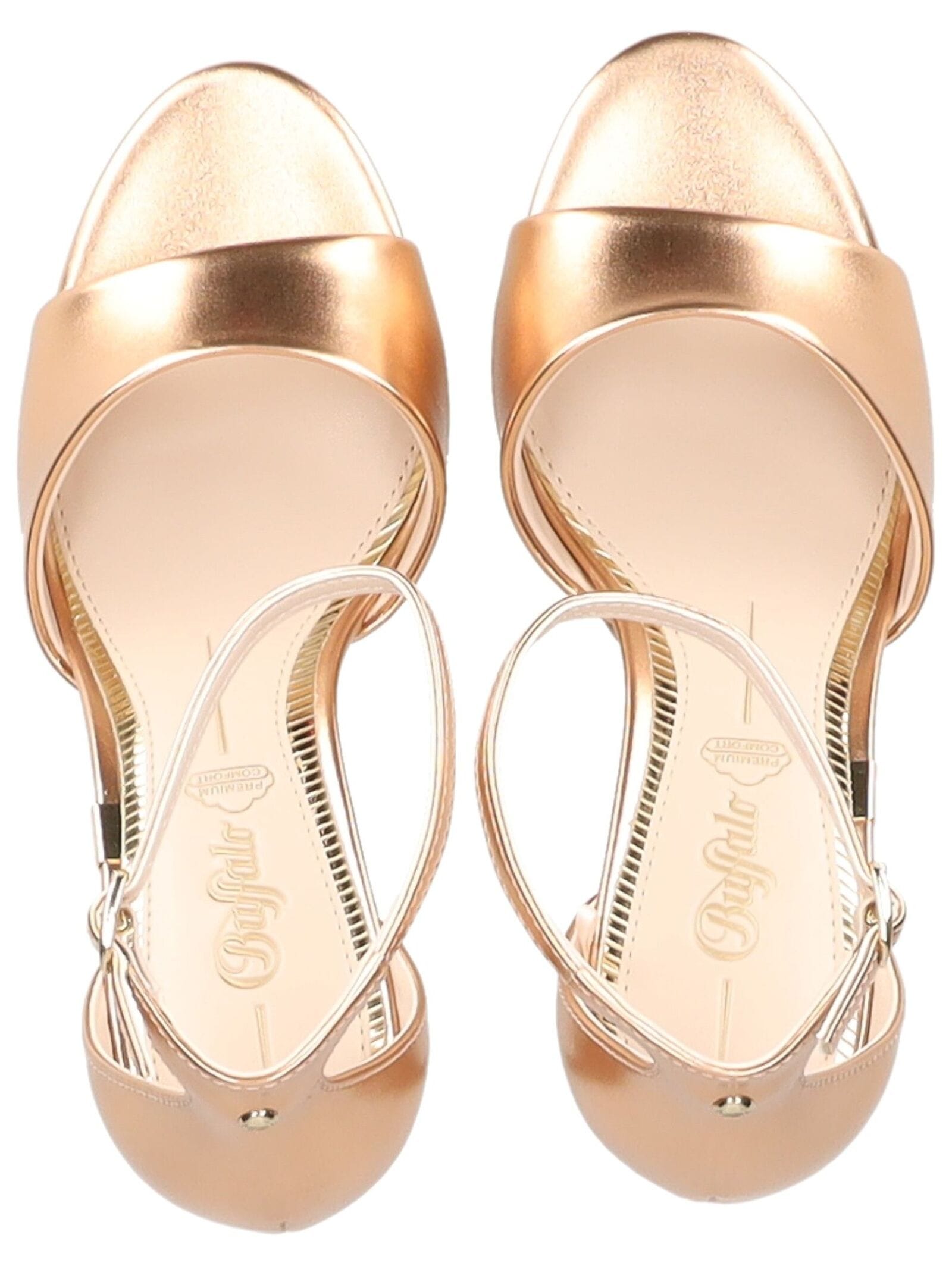 Buffalo High-Heel-Sandalette »Buffalo Sandalen Lederimitat«