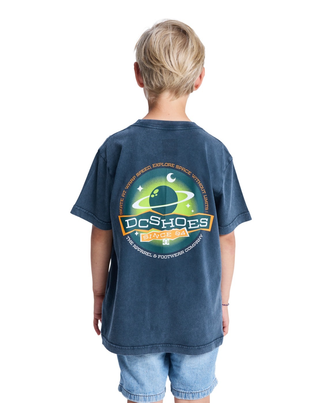 T-Shirt DC SHOES "Planetarium", Jungen, Gr. 10(140-148cm), schwarz, Obermaterial: 75% Walkfrottier, 25% Walkfrottier;, Shirts T-Shirt